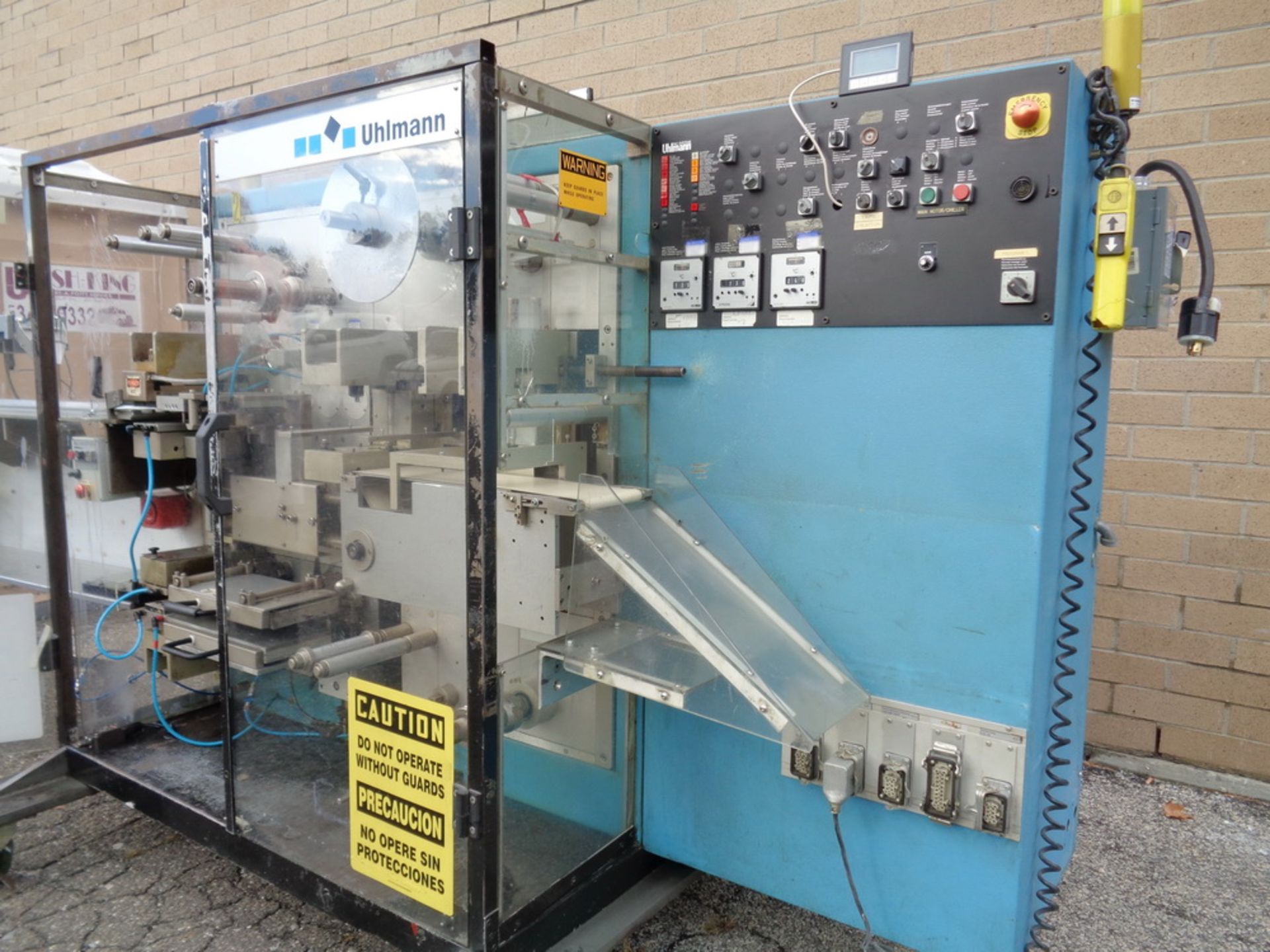 Uhlmann Blister Pack Thermoforming Machine Model UPS-300, S/N 461 - Image 7 of 14