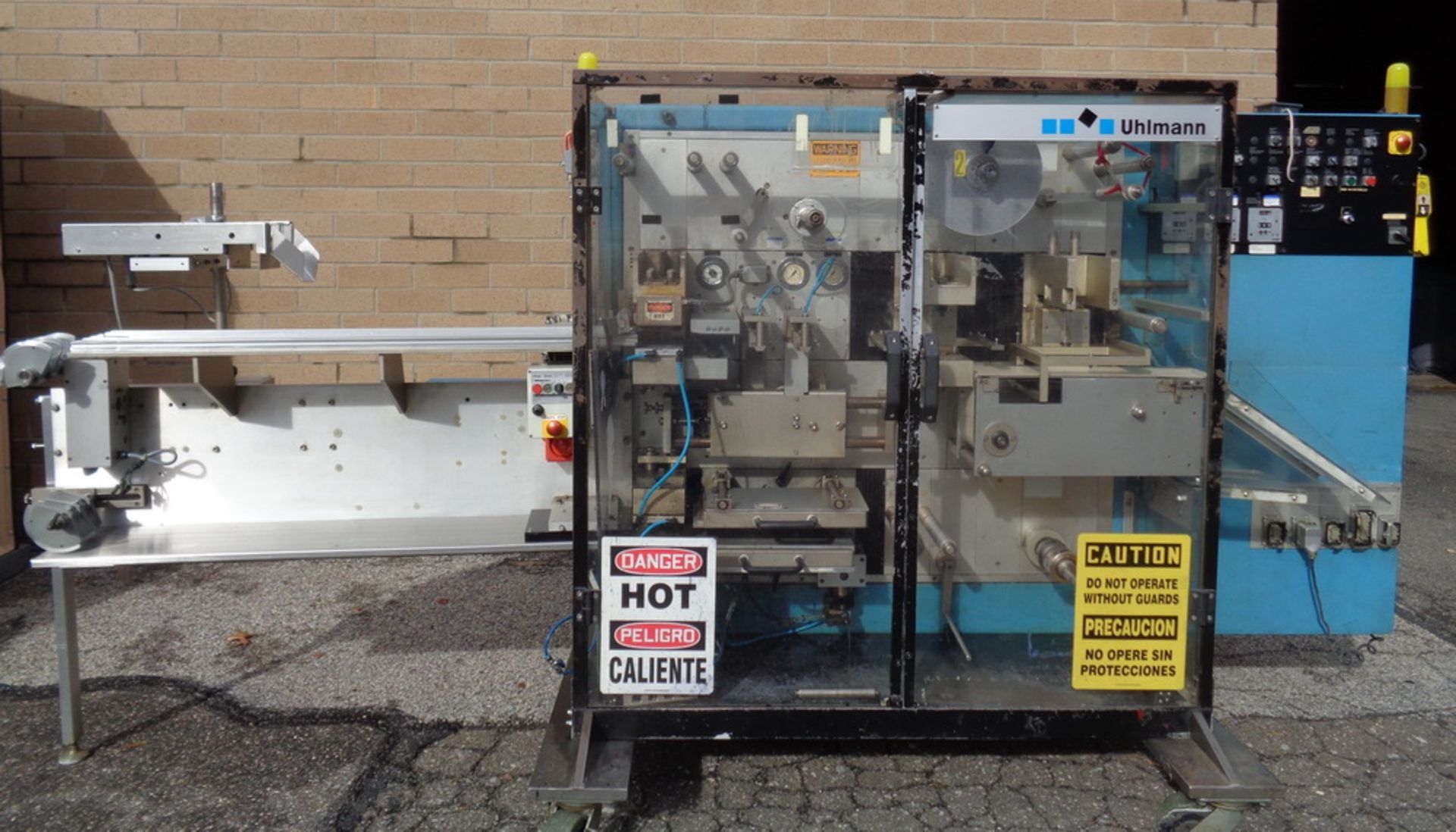 Uhlmann Blister Pack Thermoforming Machine Model UPS-300, S/N 461 - Image 2 of 14
