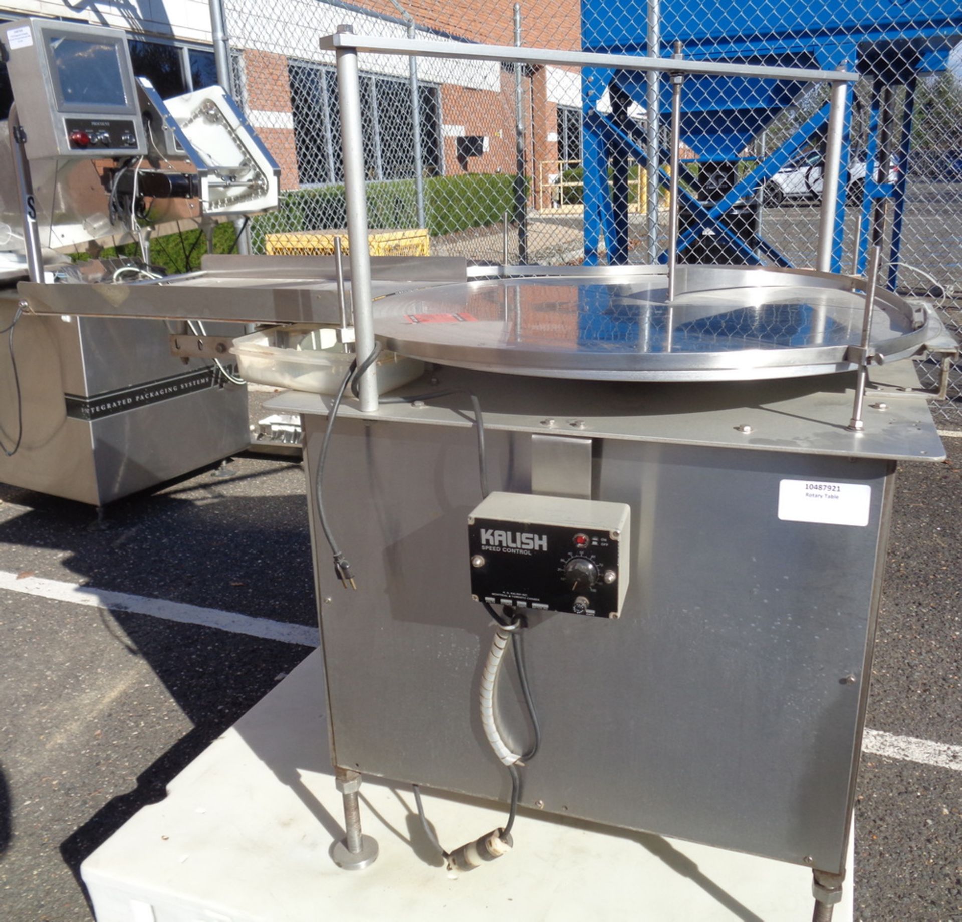 Kalish 36" Stainless Steel RotaryTable, Model 210000, S/N 305 - Image 4 of 5