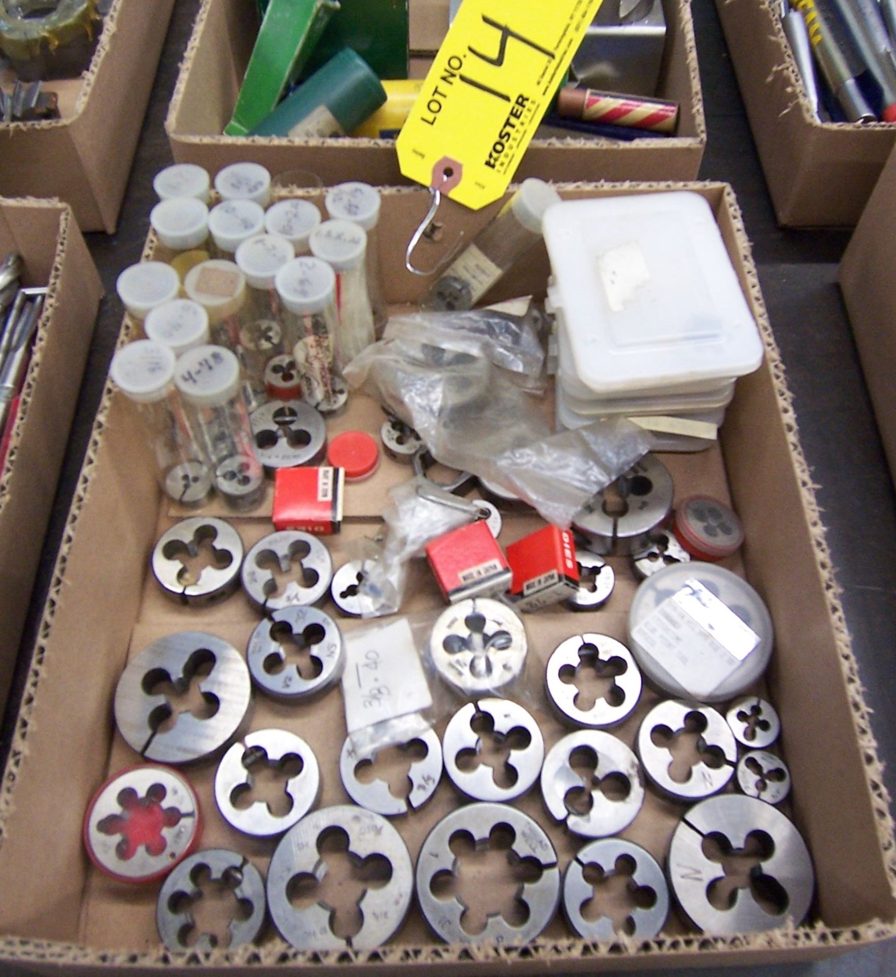 LOT OF ASSORTED BUTTON DIES