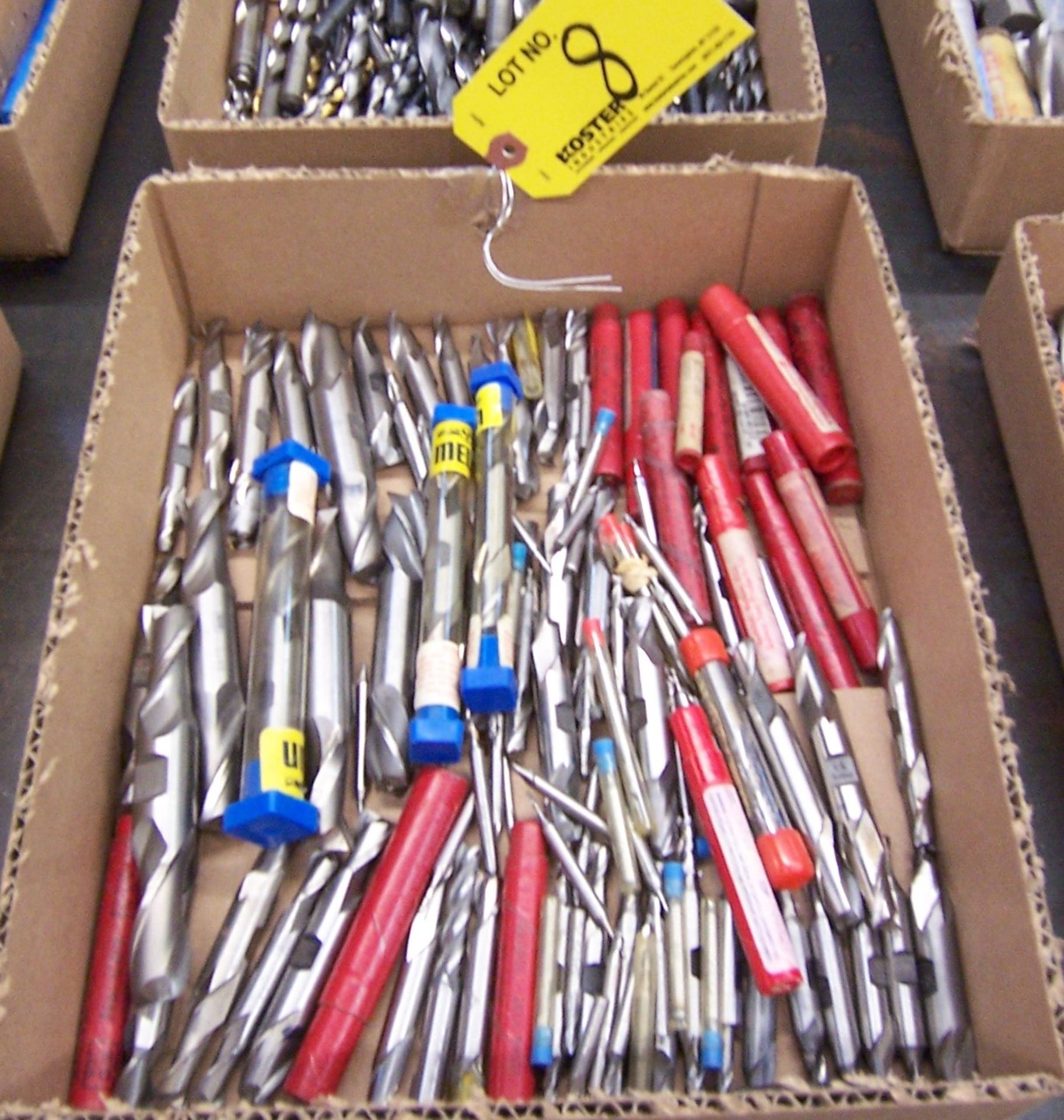 LOT OF ASSORTED DOUBLE END MILLS