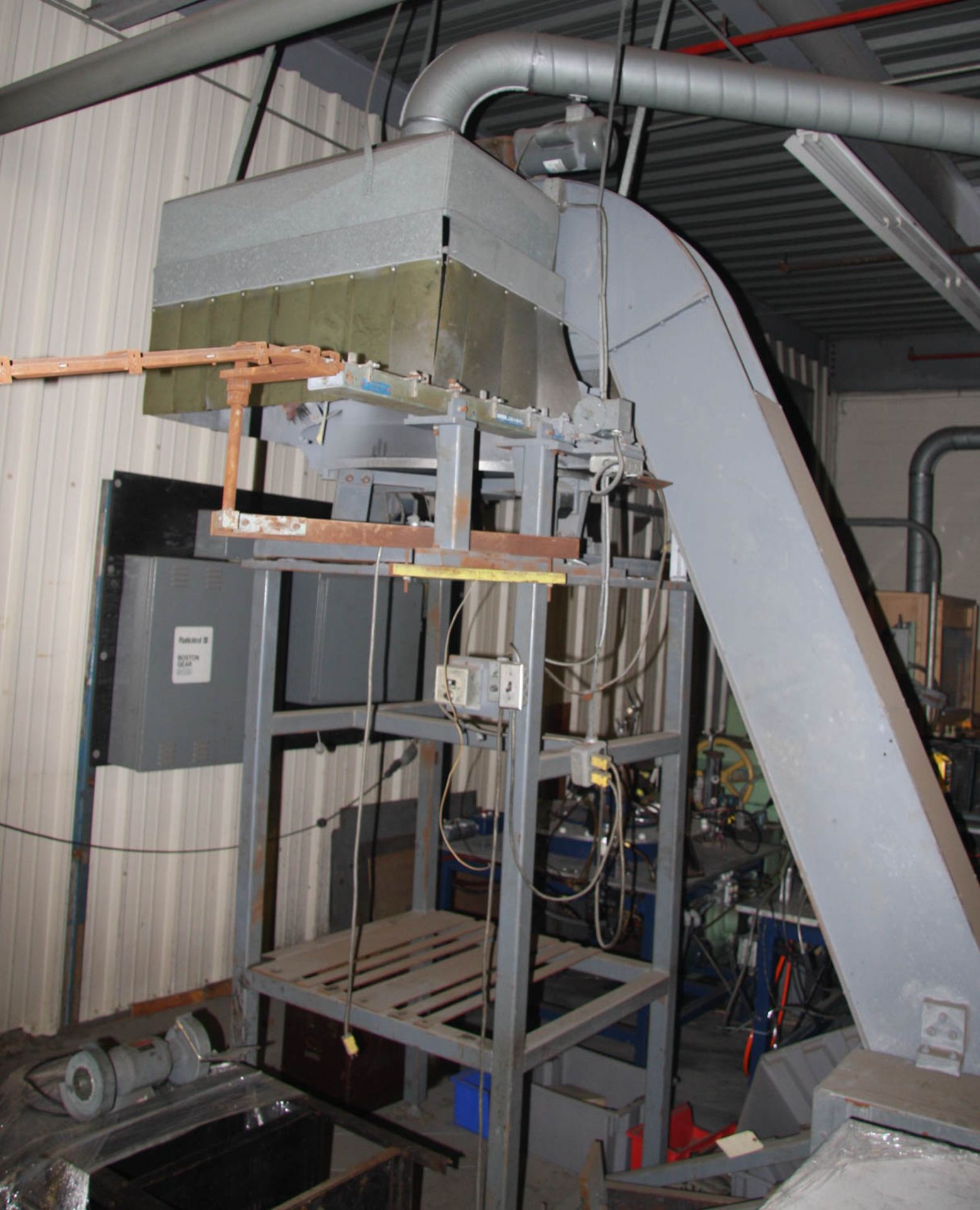 NATIONAL MDL. 400 TON MECHANICAL HORIZONTAL COLD EXTRUSION PRESS, VIBRATORY BOWL SLUG FEEDER, - Image 11 of 11