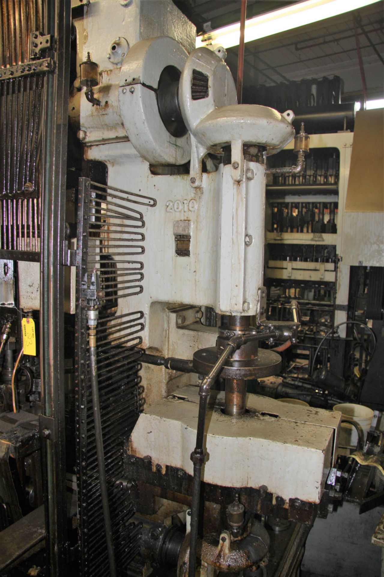 WATERBURY-FARREL MDL. 2010 EYELET MACHINE (beading attachment not included), ROLLER CAM, HITCH FEED, - Image 3 of 8