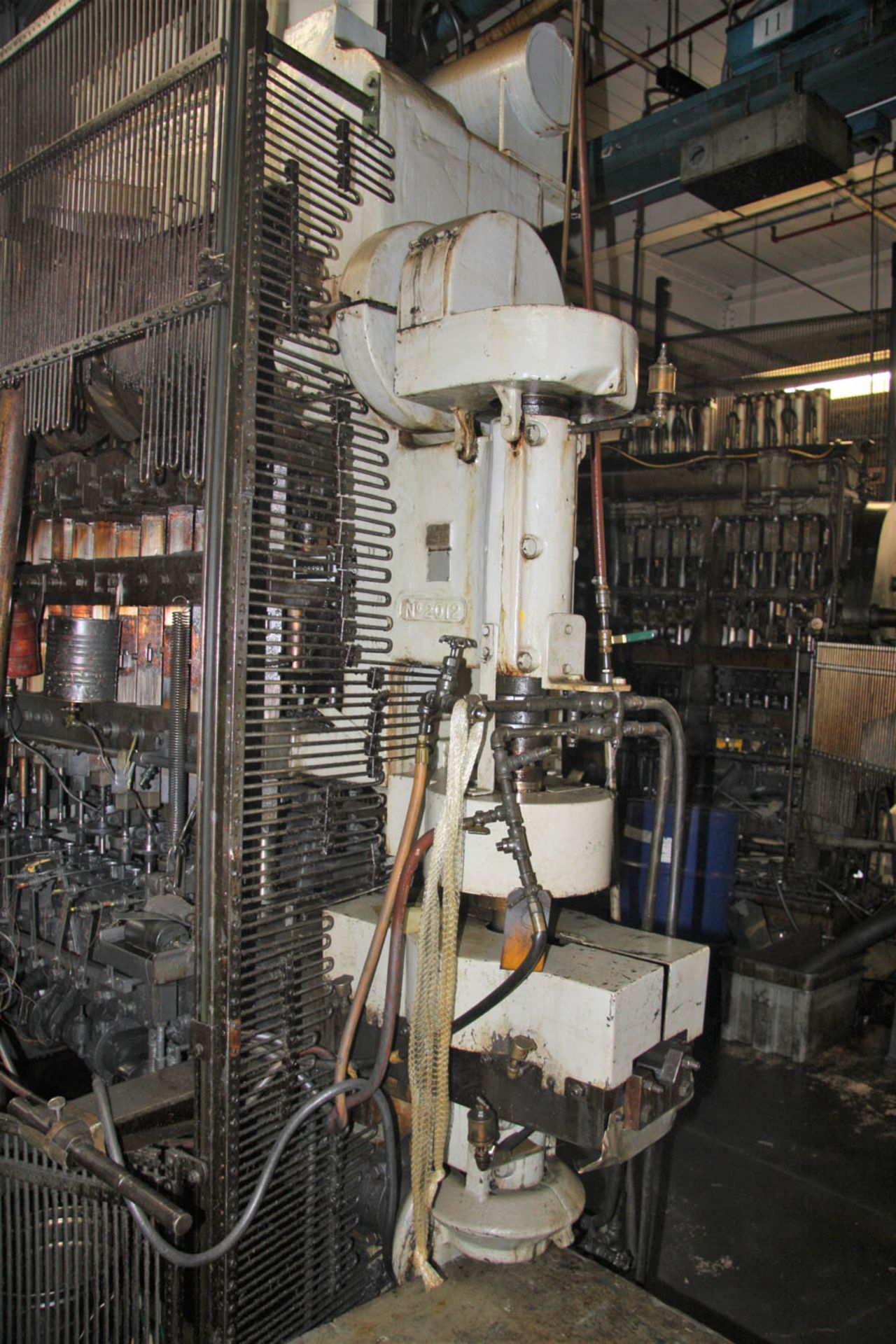 WATERBURY-FARREL MDL. 2012 EYELET MACHINE (O. Seiter attachment not included), ROLLER CAM, HITCH - Image 10 of 10