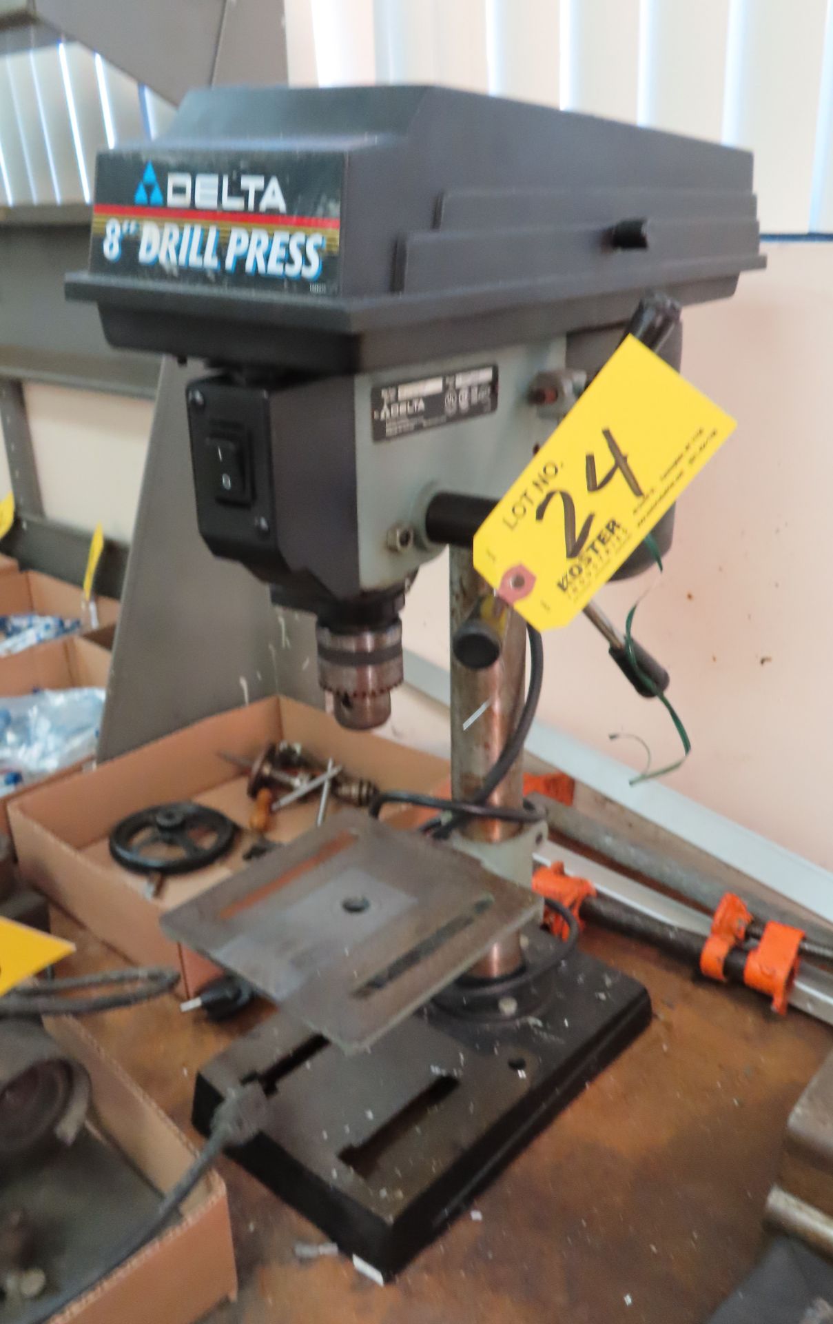 DELTA MDL. W9952 TYPE 2 8" BENCH TYPE DRILL PRESS, S/N: 11-950