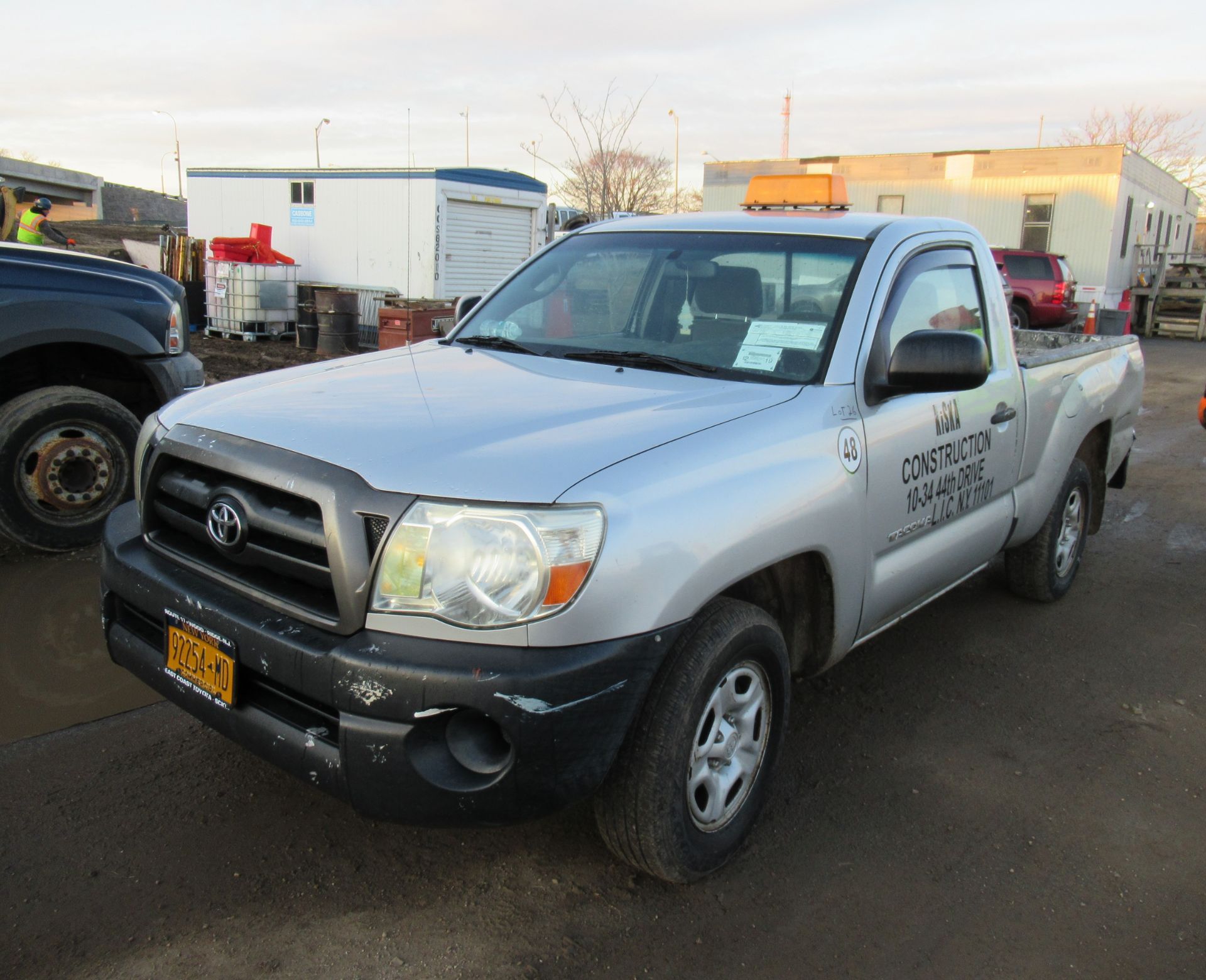 2008 TOYOTA TACOMA PICKUP TRUCK, AUTOMATIC, WITH APPROXIMATELY 105,732 MILES, VIN: 5TENX22N382504186