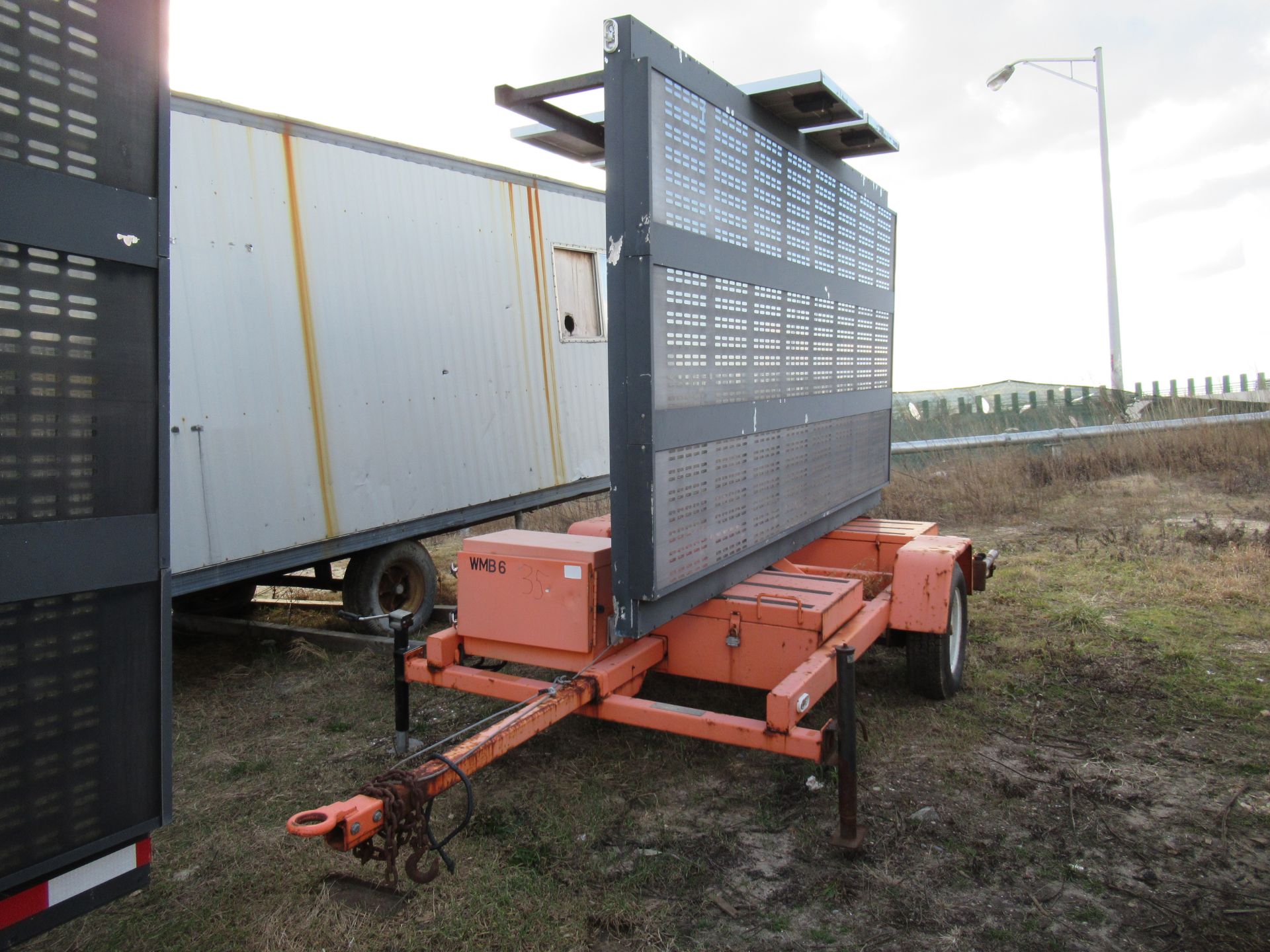 AMERICAN SIGNAL MDL. T331 MESSAGE BOARD (#WMB6) [NOTE: SAMPLE PHOTO] [LOCATED @ MARINE PARKWAY