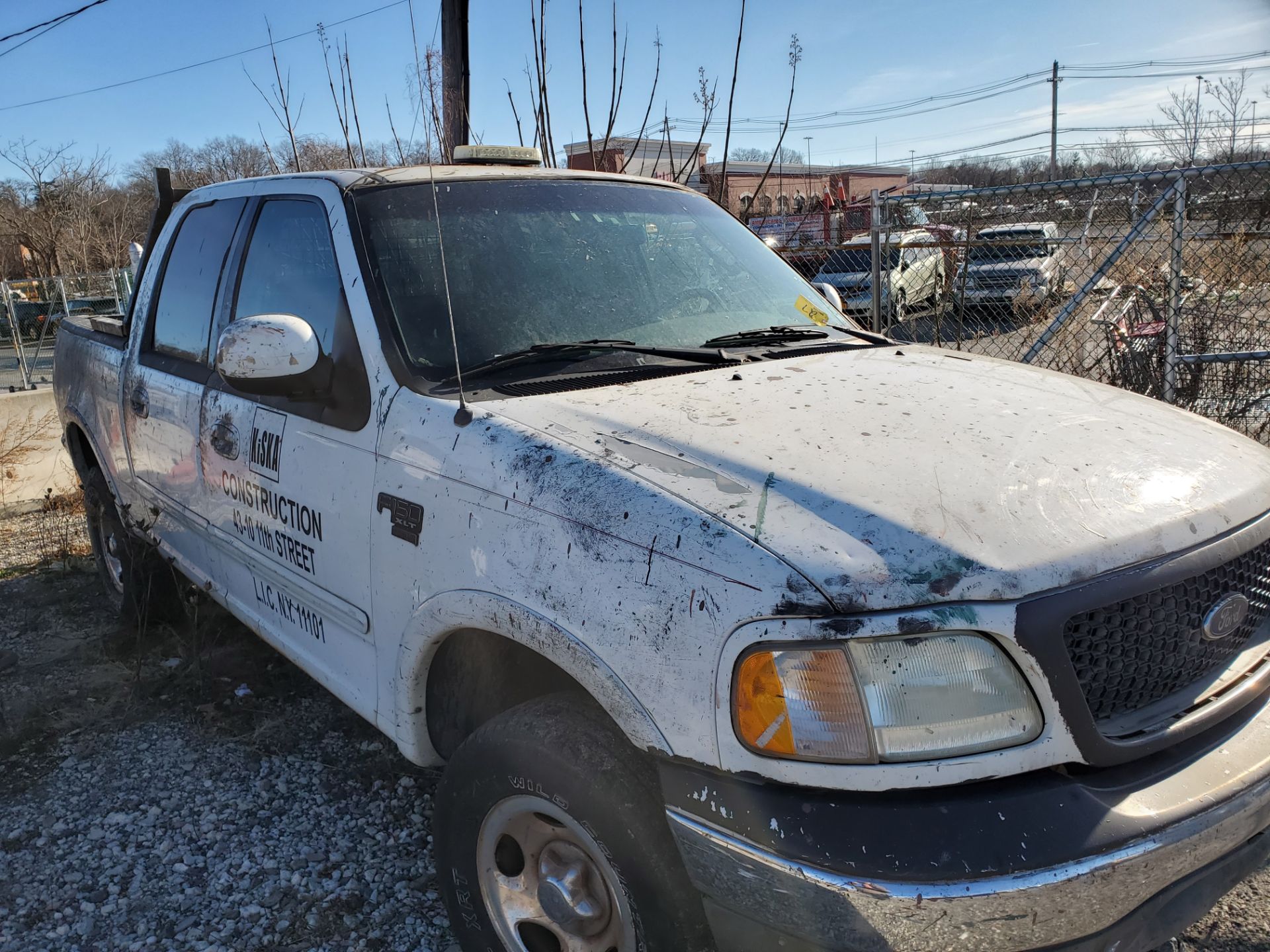 2003 FORD F-150 XLT PICKUP TRUCK, CREW CAB, TRITON V8, AUTOMATIC, APPROXIMATELY 214,220 MILES, - Image 3 of 9