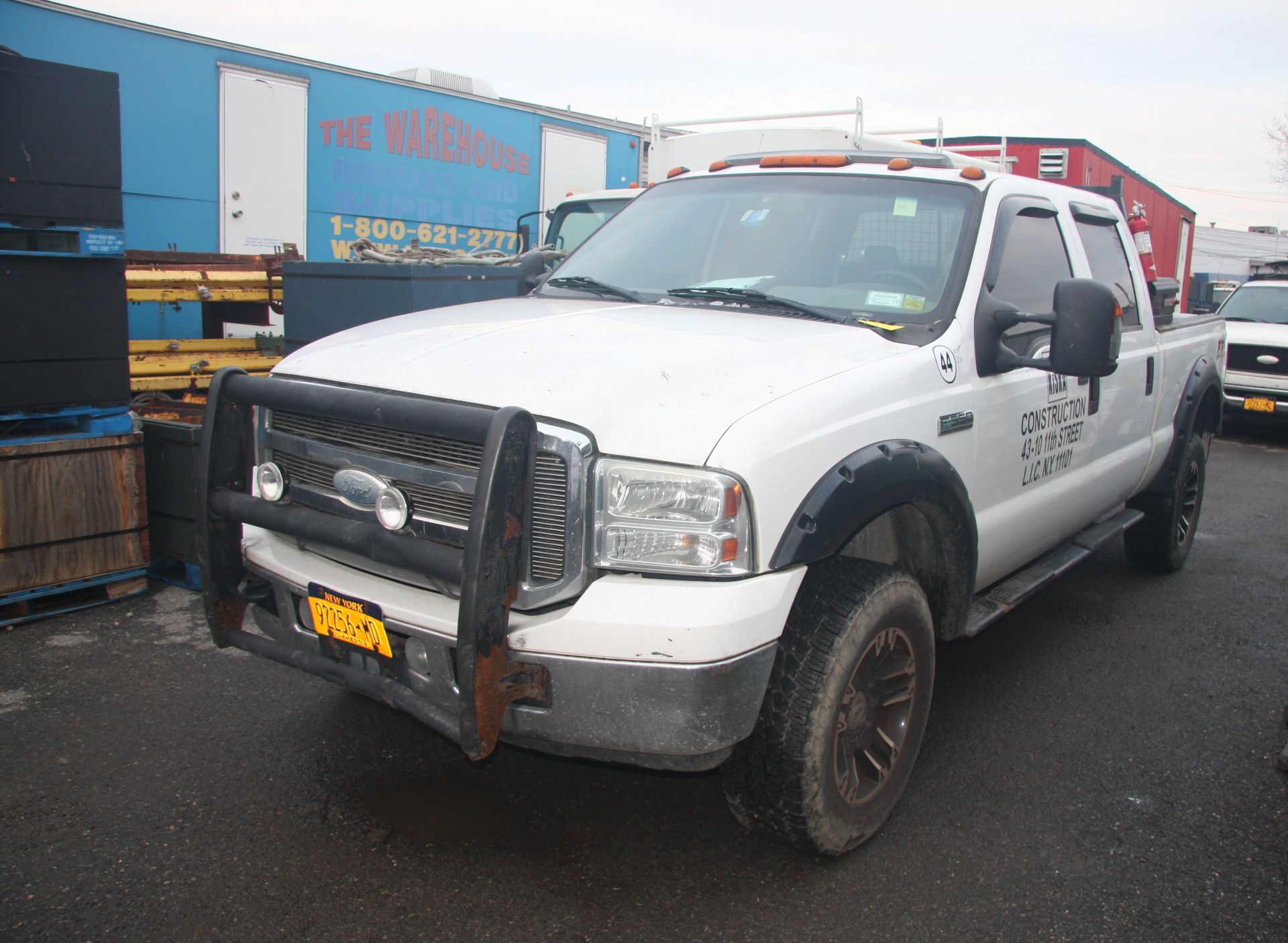 2007 FORD F-350 LARIAT SUPER DUTY FX OFF-ROAD PICKUP CREW CAB TRUCK, 4-WHEEL DRIVE, WITH POWER