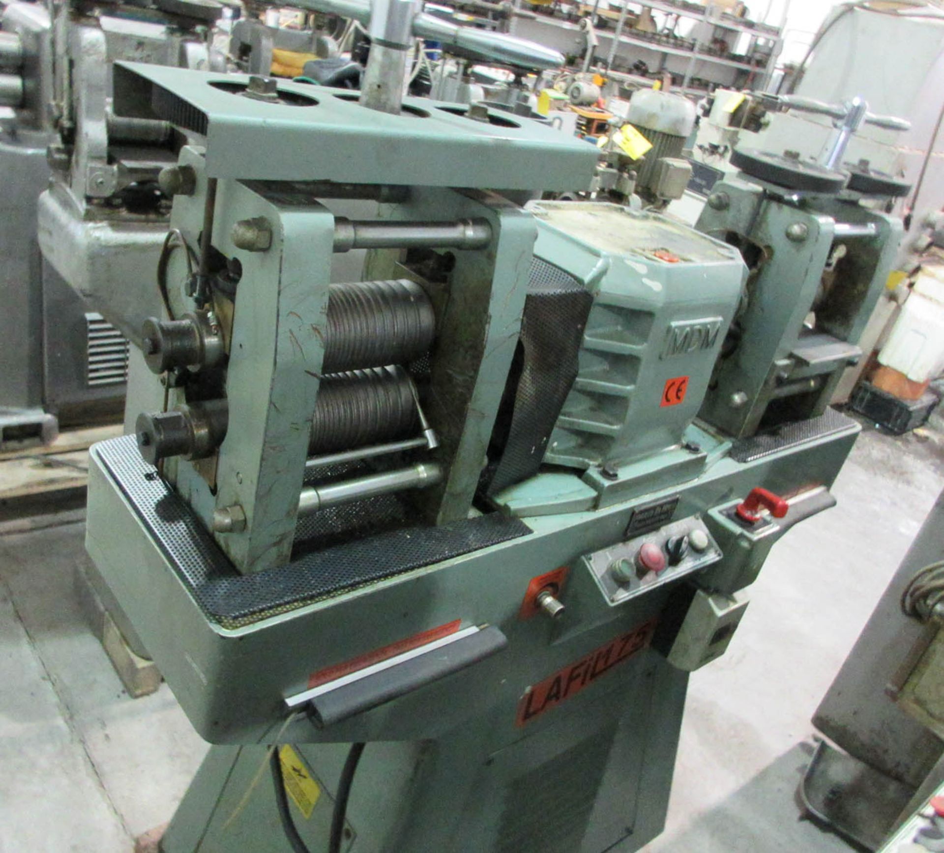 MARIO DI MAIO MDL. LAFIL 175 ROLLING MILL; 380V; 3 PH, 50HZ, (2) 18CM/EA ROLLS, S/N: 19B085 [A# - Image 2 of 3