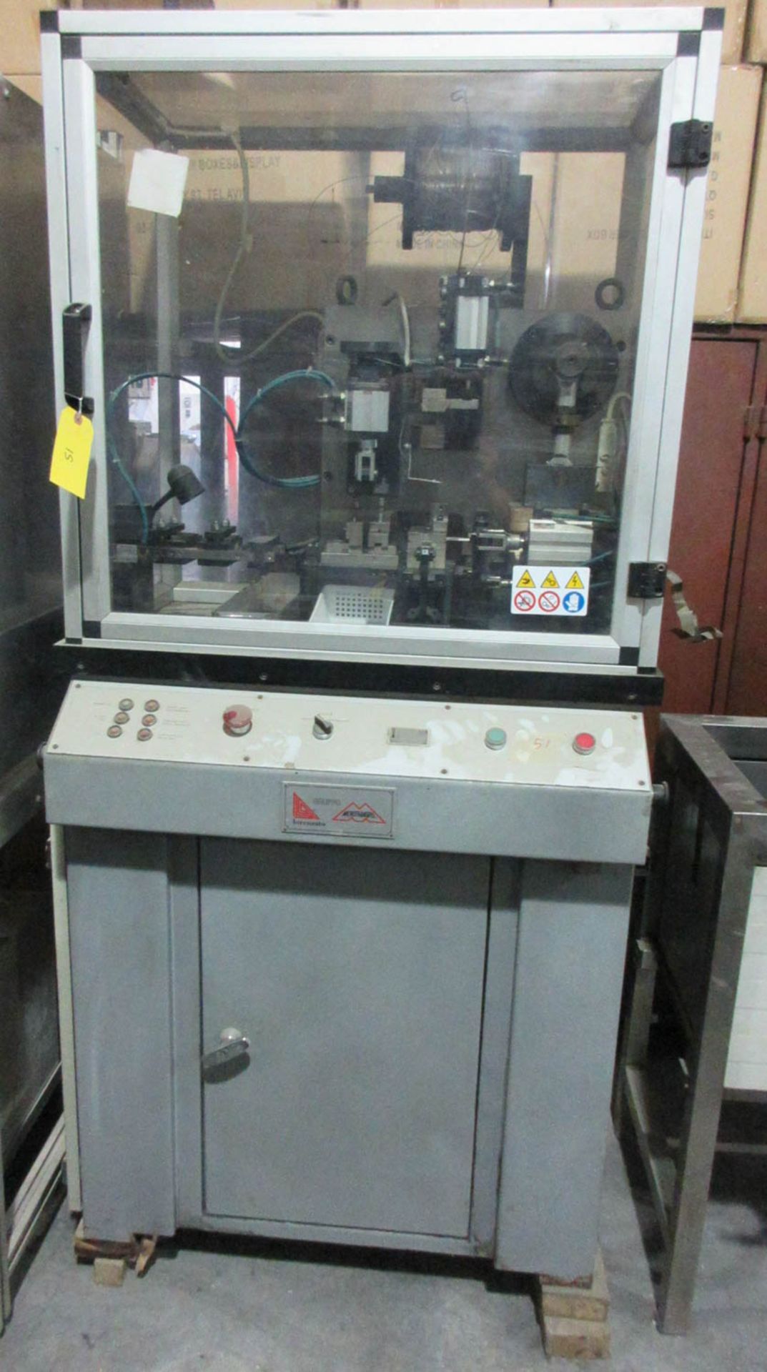 LORENZATO MIRCTOTRANSFER MDL. CL-A FINDING AND STAMPING MACHINE; 1.5KW; 425 KG; 220V; 60HZ, S/N: