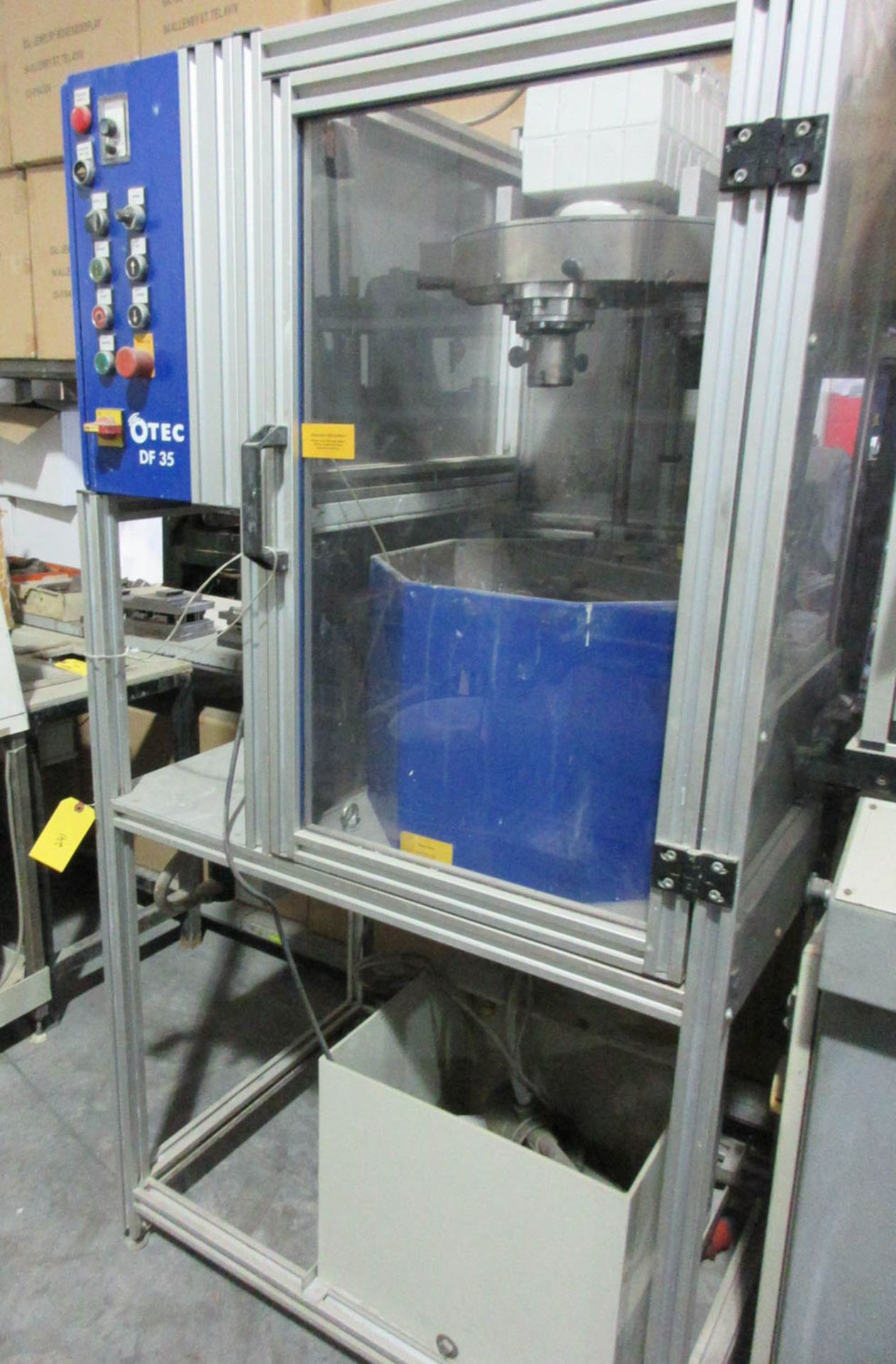 OTEC MDL. DF 35 DRAG FINISHING UNIT 960CM x 780CM x 1850CM WITH WATER COOLER [A#241][LOCATED IN