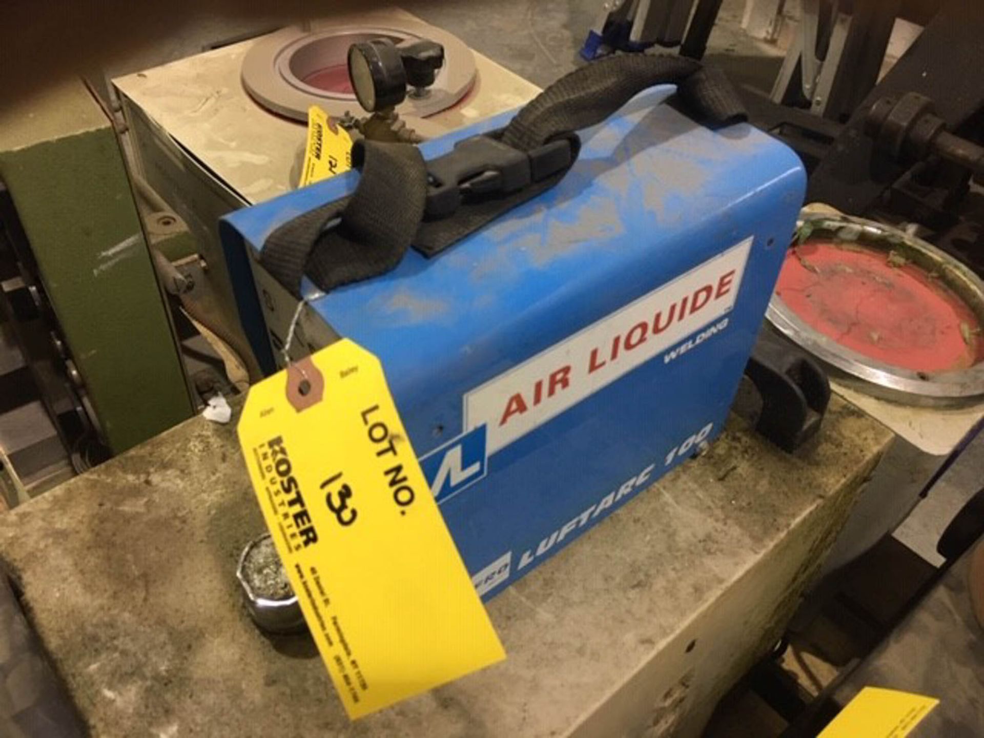 AIRLIQUID MDL. FRO LUFTARE100 TABLE SHEAR/CUTTING MACHINE; WELDING MACHINE [A#13][LOCATED IN - Image 3 of 3