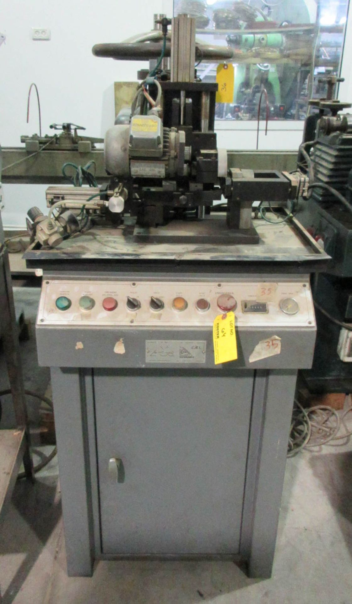 LORENZATO FINDING AND STAMPING MACHINE FOR STUD EARRINGS [A#35][LOCATED IN Kiryat Malachi]