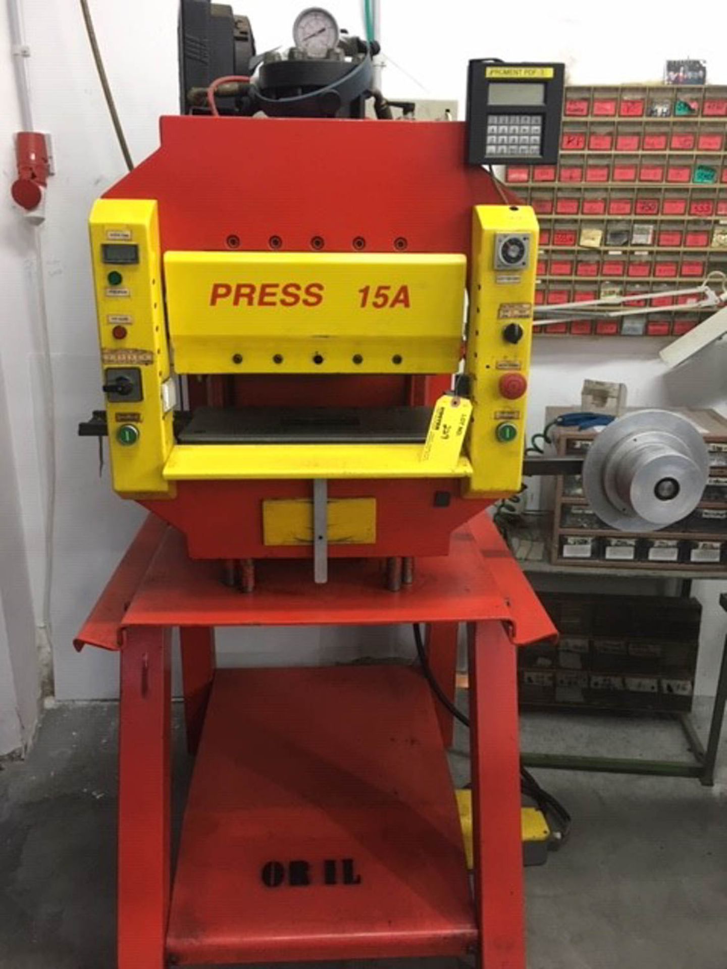 PROMENT PRESS MDL. 15A PROMENT PDF-3 CONTROLLER; 23X44 PLATEN [A#339][LOCATED IN Kiryat Malachi]