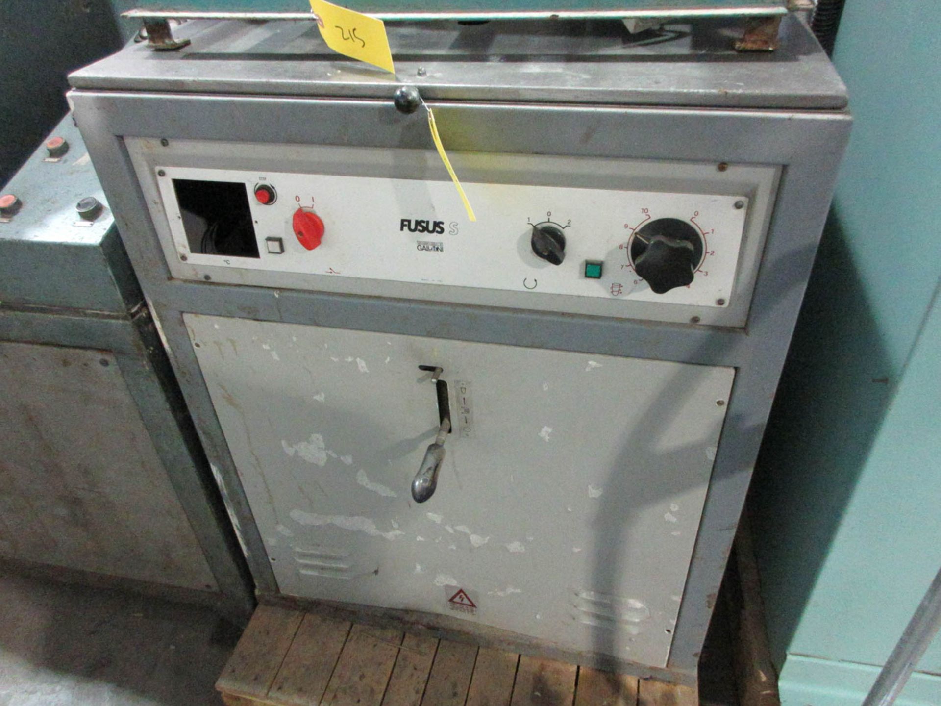 GALONI FUSOS MDL. S VACUUM CASTING MACHINE; 50 HZ; 380V; 3 PH; 5 KVA, S/N: 177-93 (1993) [A#214][