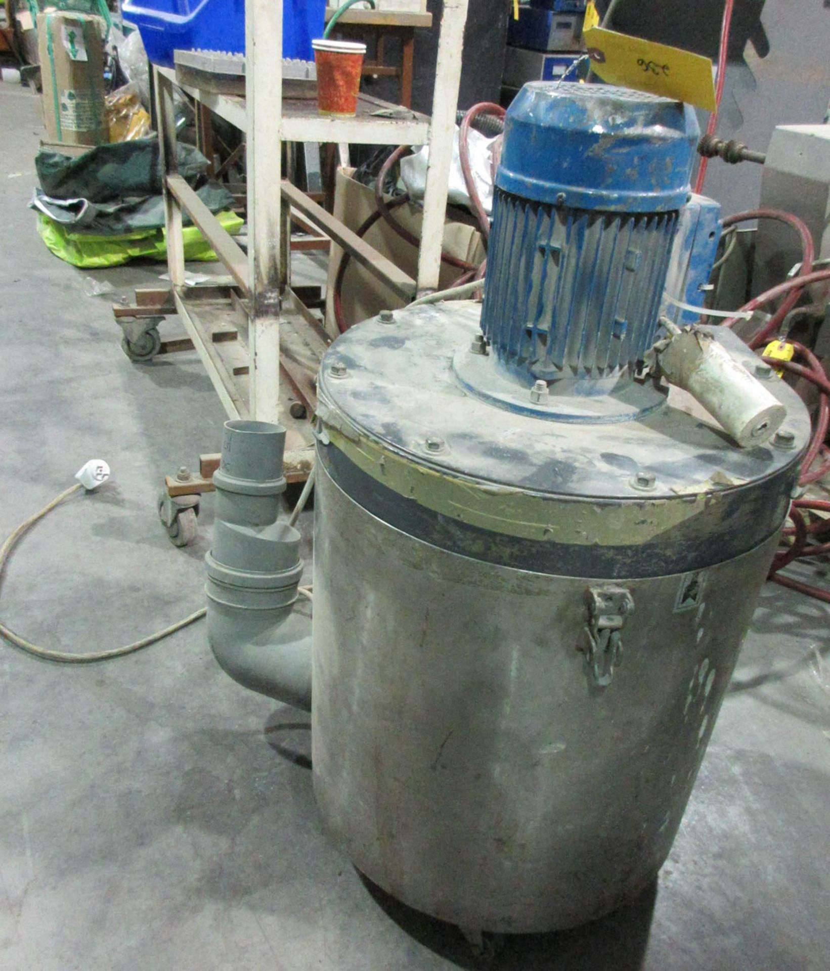 ITALIMPIANTI ORAFI AREZZO DUST COLLECTOR; CYCLONE; 1 HORSEPOWER; 5 GALLONS [A#236][LOCATED IN Kiryat