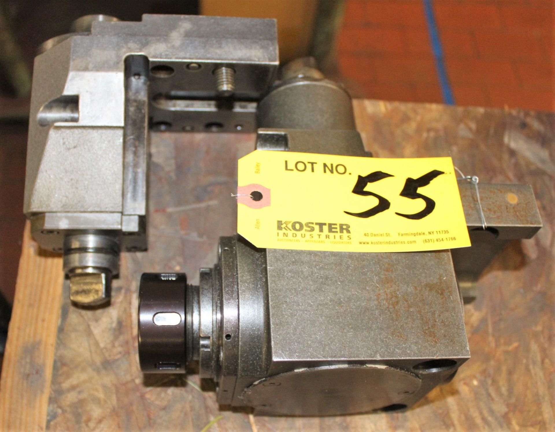 LOT OF (2) LIVE SPINDLE TOOLHOLDERS MORI SEIKI SL203 SMC