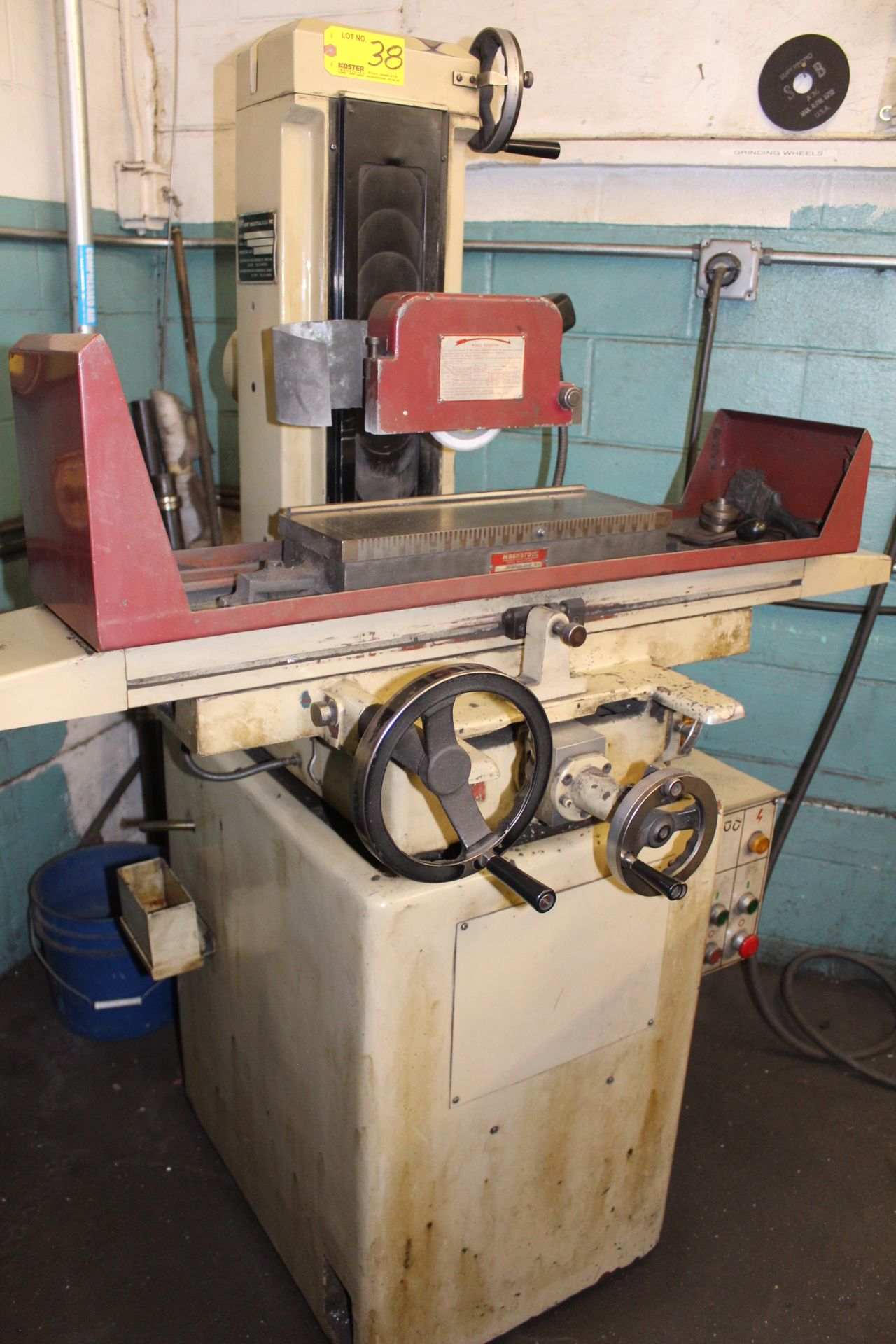 KENT MDL. KGS-618B 6" X 18" HAND FEED SURFACE GRINDER, S/N: 8842B041, PERMANENT MAGNETIC CHUCK - Image 2 of 3