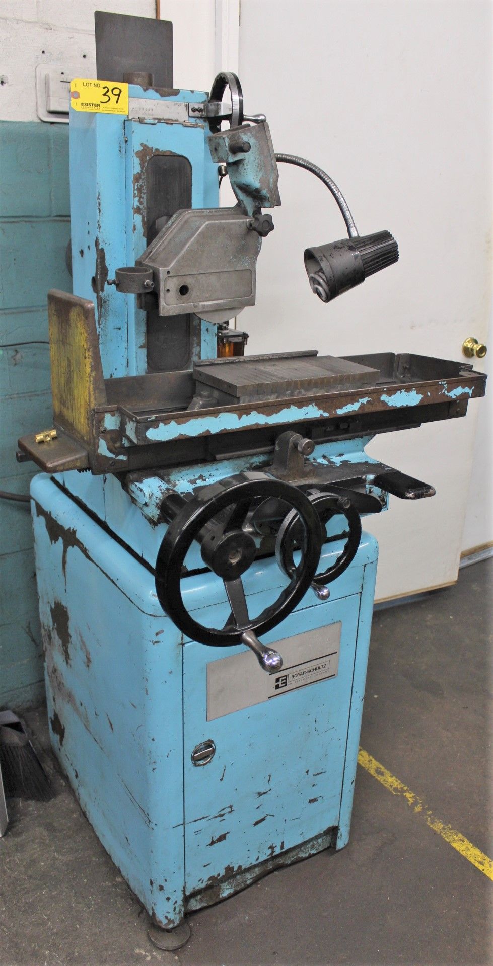 BOYAR SCHULTZ MDL. CHALLENGER H612 6" X 12" HAND FEED SURFACE GRINDER, S/N: 28105, PERMANENT - Image 2 of 3