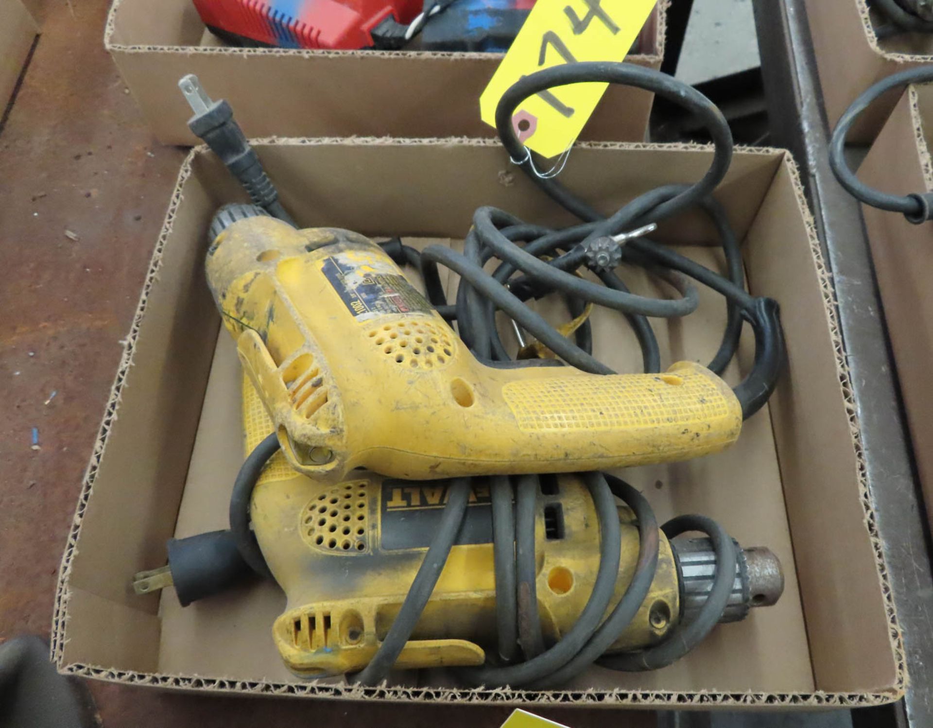 [2] DeWALT ELECTRIC DRILLS