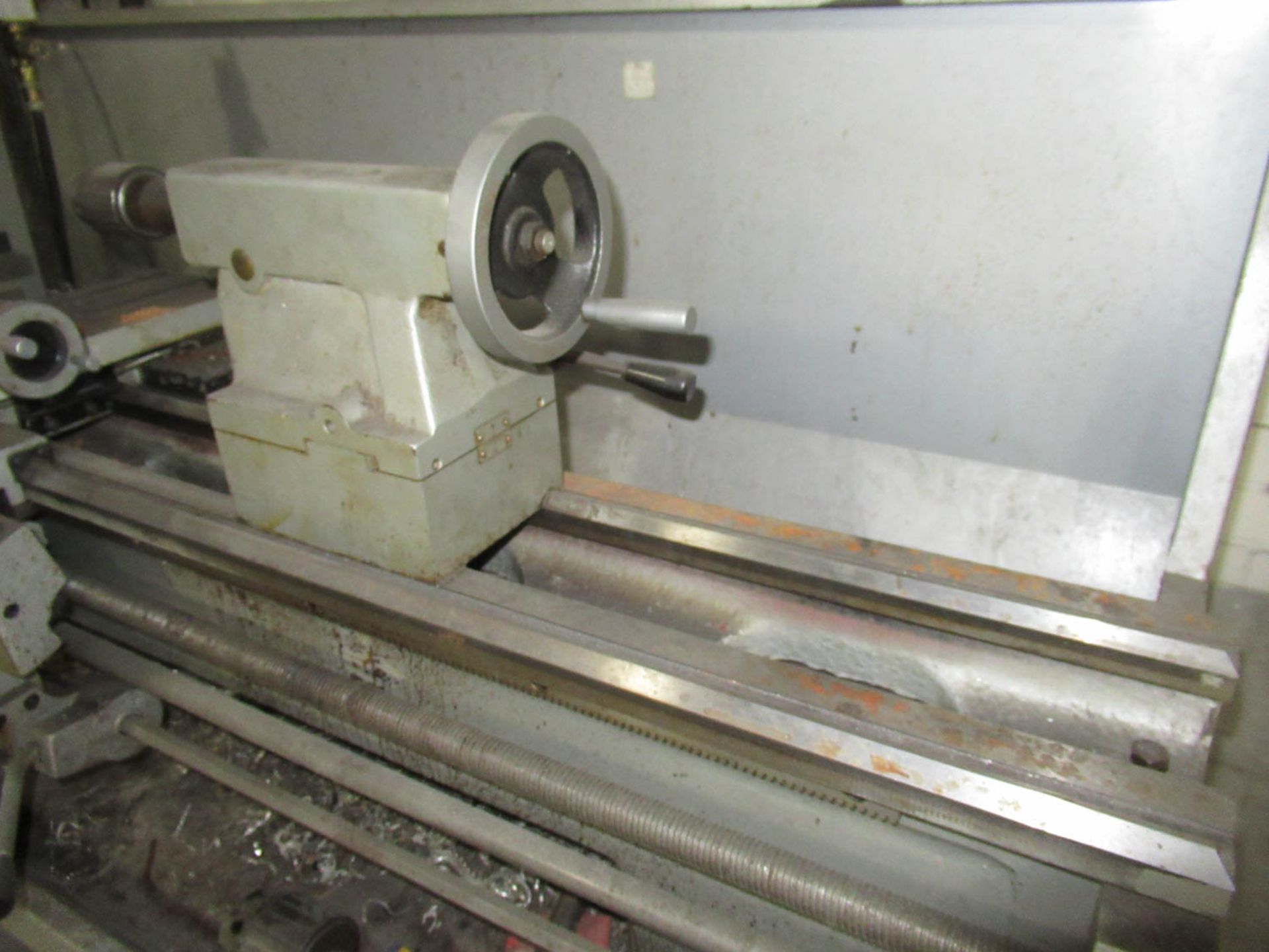 14" / 21" VECTRAX TYPE 82837915 GAP LATHE, 18-SPINDLE SPEEDS, 70-1500 RPM, 1-1/2" SPINDLE BORE, INCH - Image 8 of 9