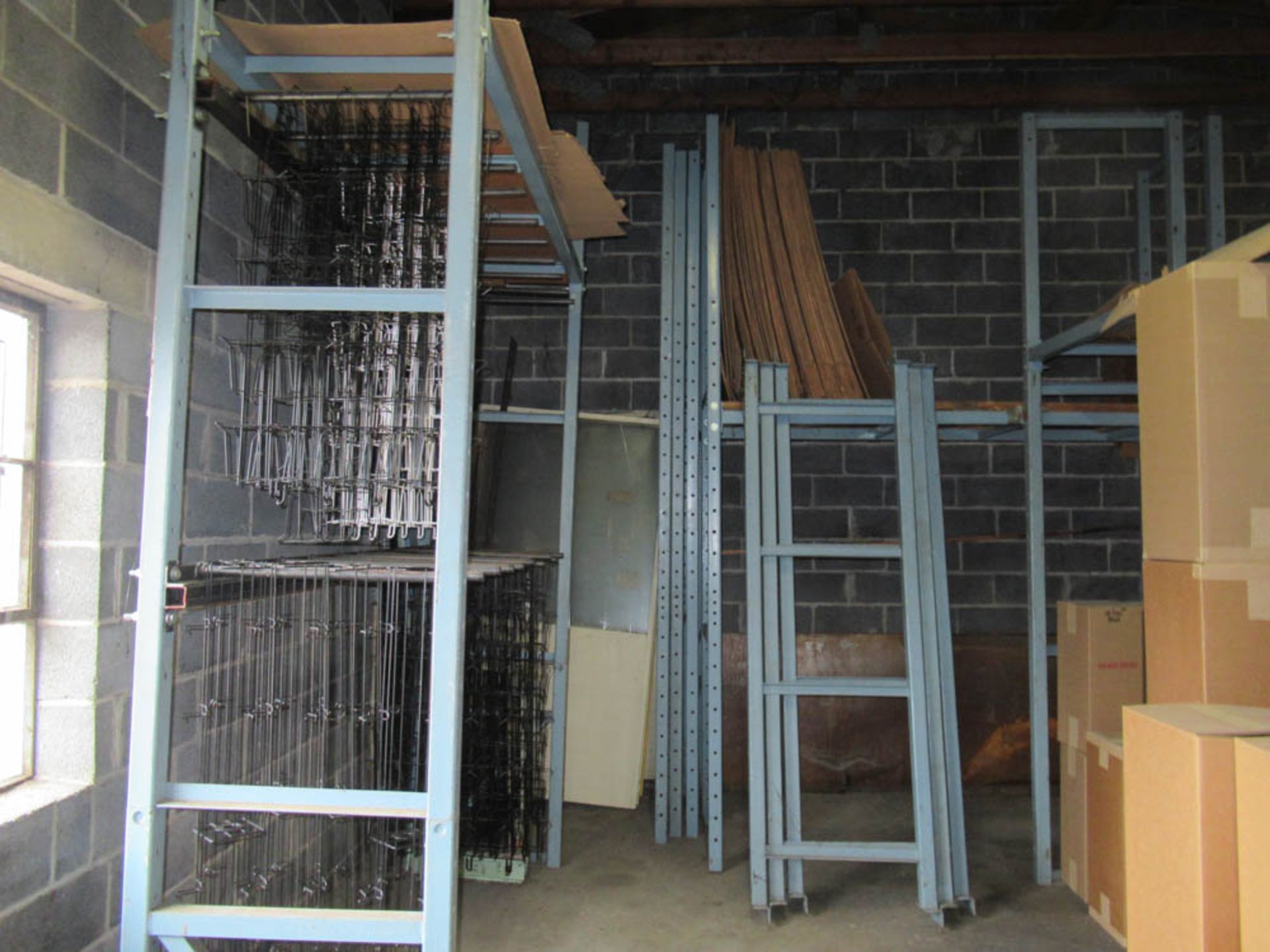PALLET RACKING, ADJUSTABLE 30" X 96" X 144" HIGH, (APPROXIMATELY 13 SECTIONS) NO CONTENTS - Image 3 of 3