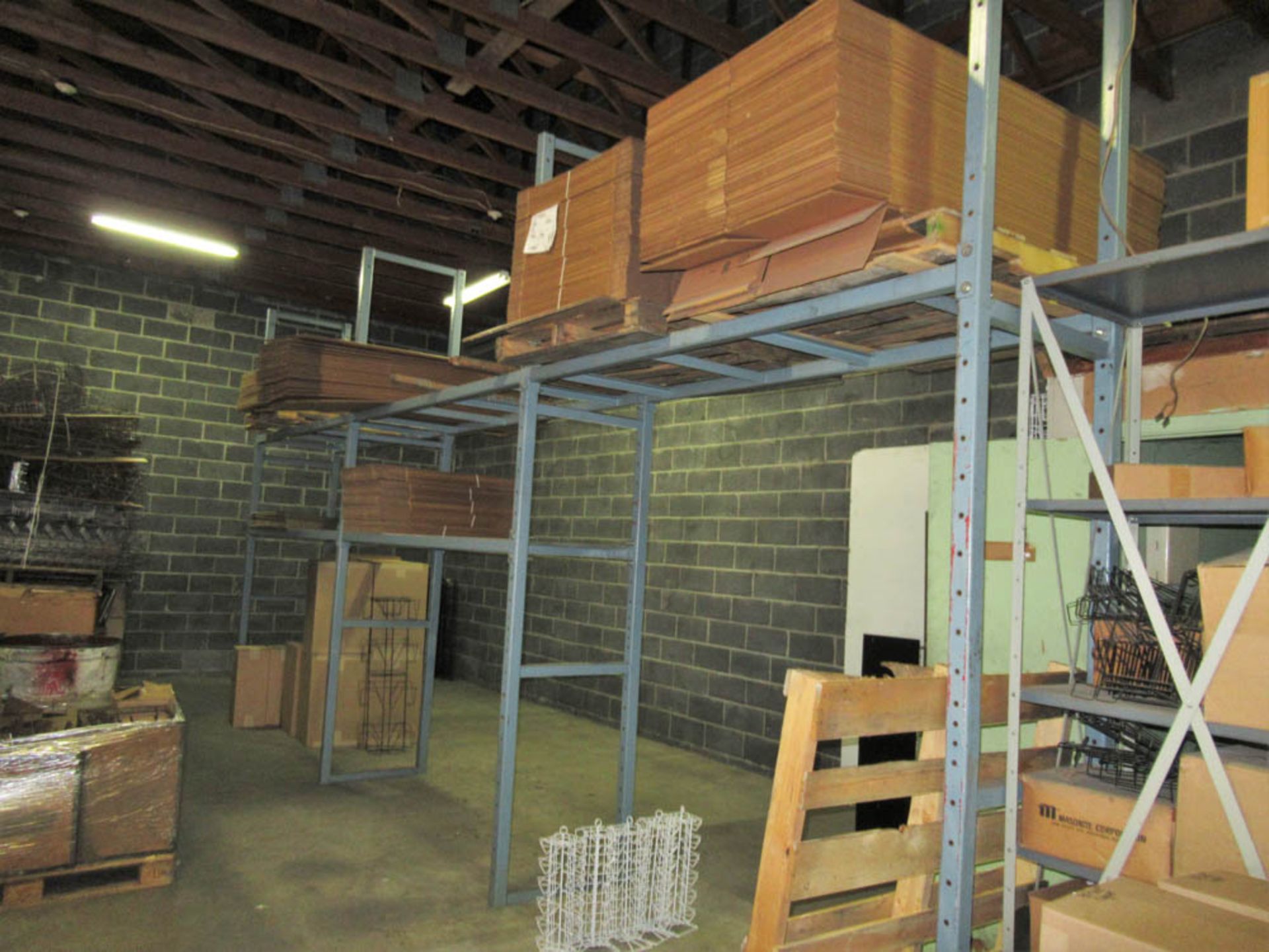 PALLET RACKING, ADJUSTABLE 30" X 96" X 144" HIGH, (APPROXIMATELY 13 SECTIONS) NO CONTENTS - Image 2 of 3