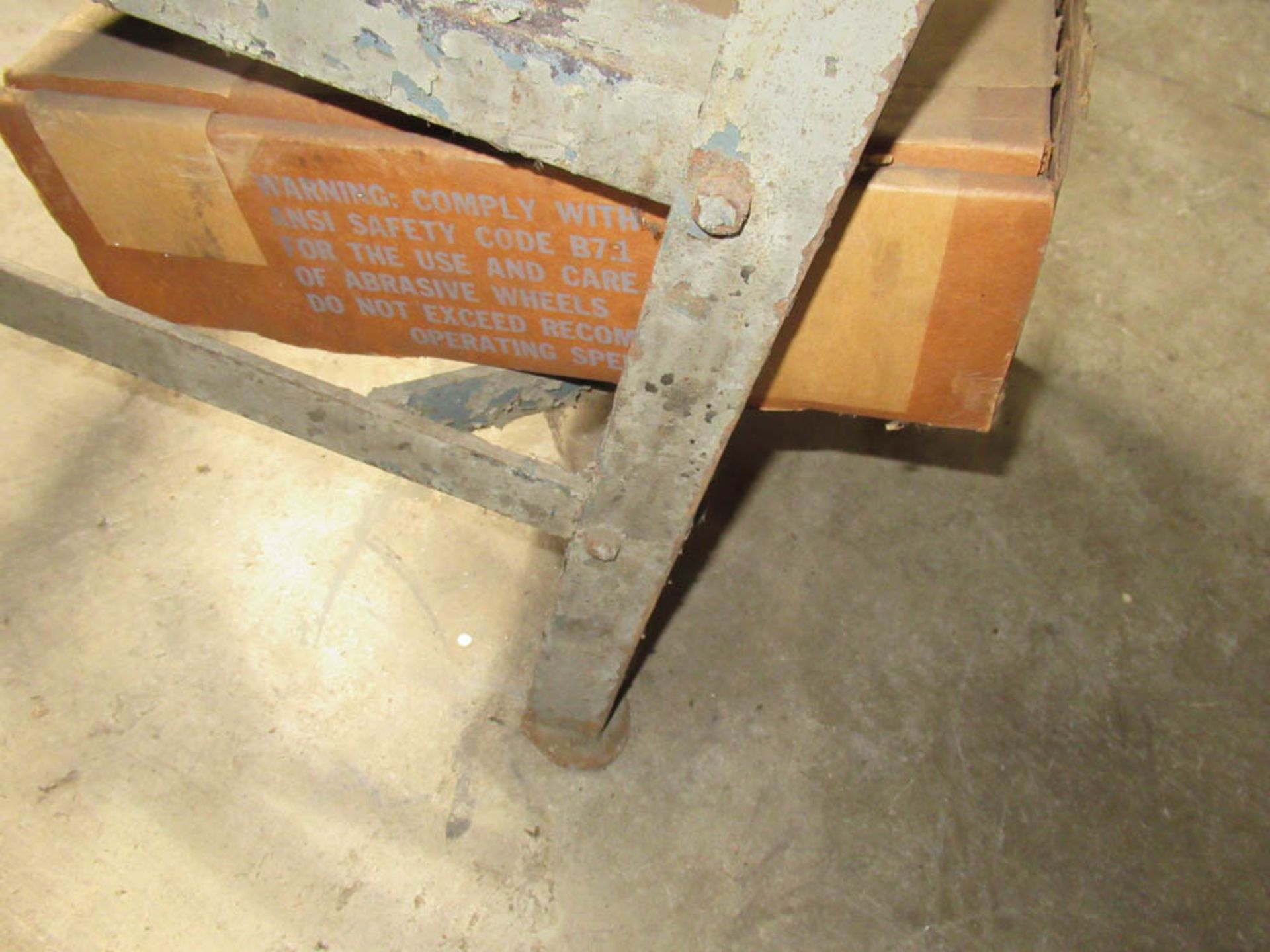 10" PISTORIOUS MDL. V ABRASIVE SAW WITH NEW BLADES - Image 3 of 3