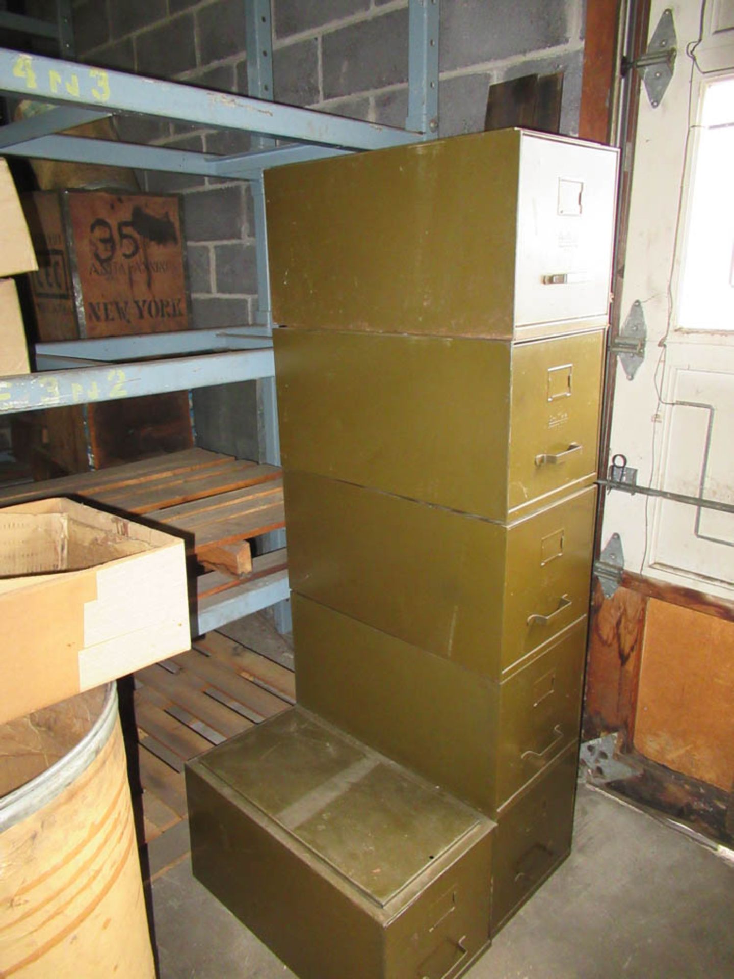 12-SINGLE DRAWER FILE CABINETS & 6 O.ART METAL FILE CABINETS - Image 2 of 2