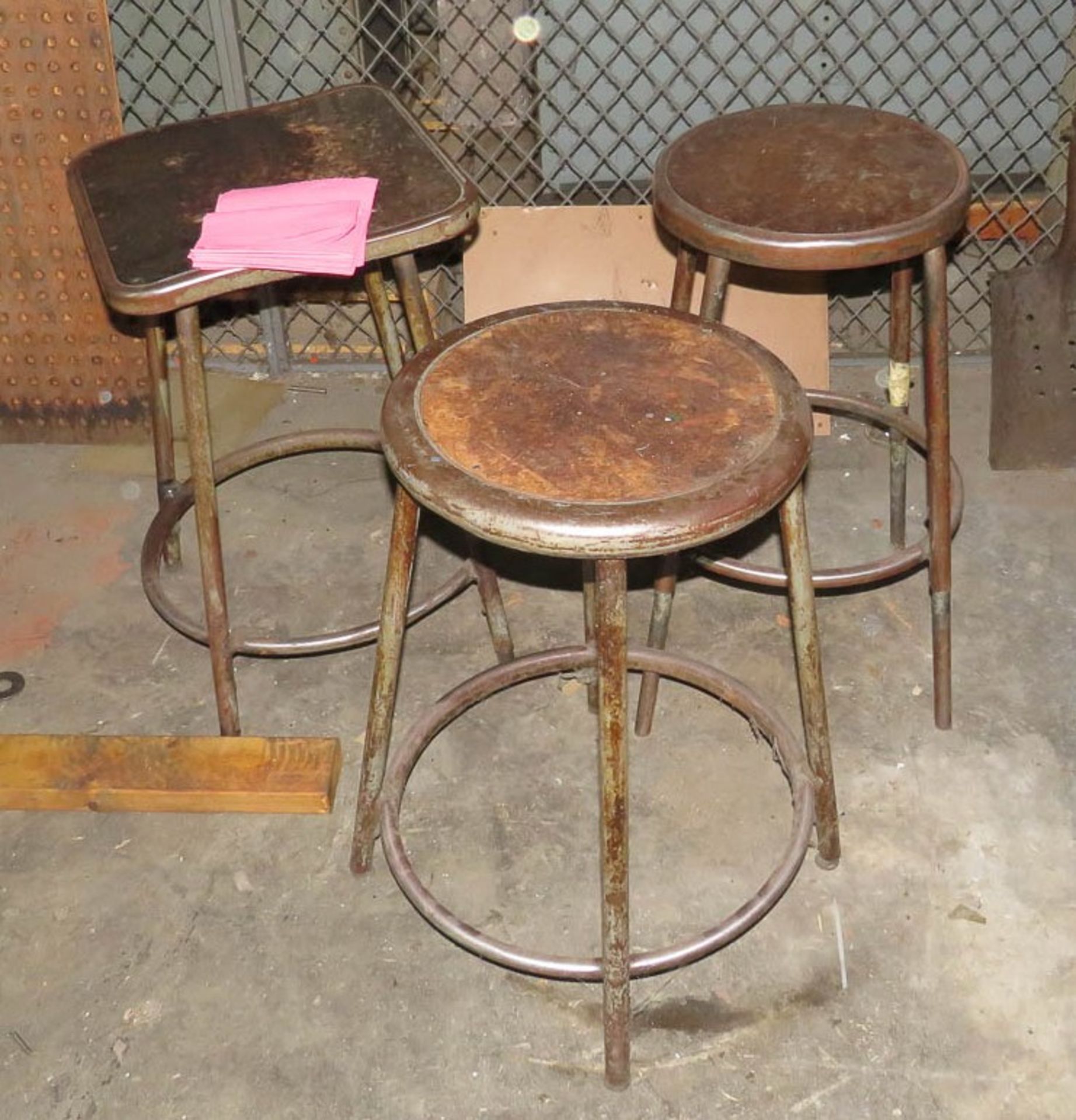 APPROXIMATELY [20] SHOP STOOLS [LOCATED AT 280 HARTFORD AVENUE, NEWINGTON, CT]