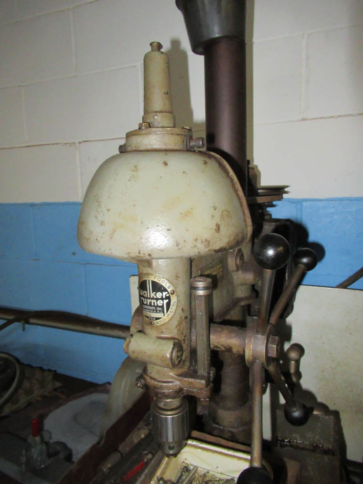 15" WALKER TURNER 5-SPINDLE PRODUCTION GANG DRILL, NOTE: GREEN BENCH DRILL NOT INDLUDED [LOCATED - Image 3 of 3