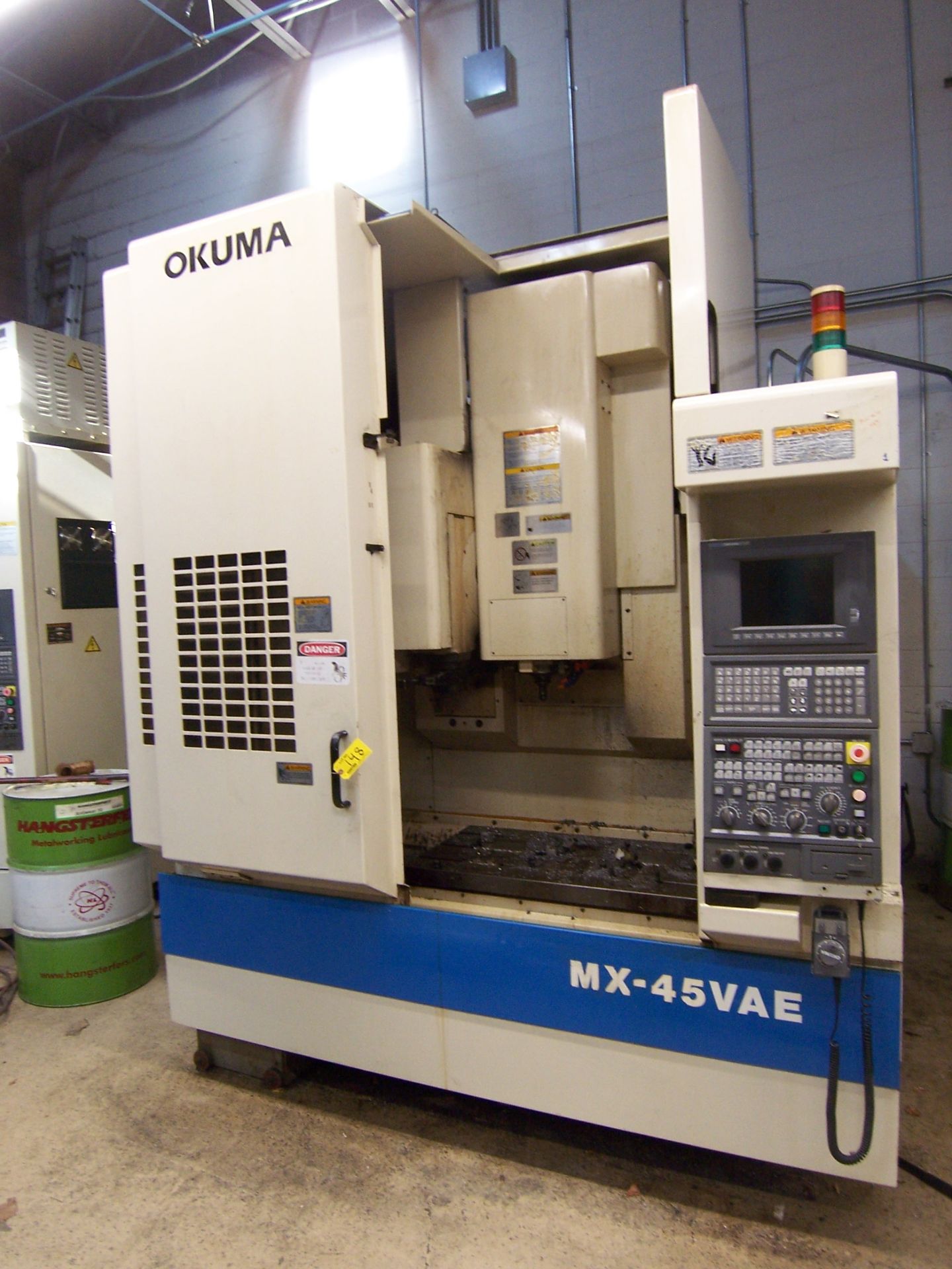 OKUMA MDL. MX-45VAE VERTICAL MACHINING CENTER WITH 18.11" X 39-1/2" TABLE, TRAVELS: X-30, Y-18.11" - Image 5 of 8