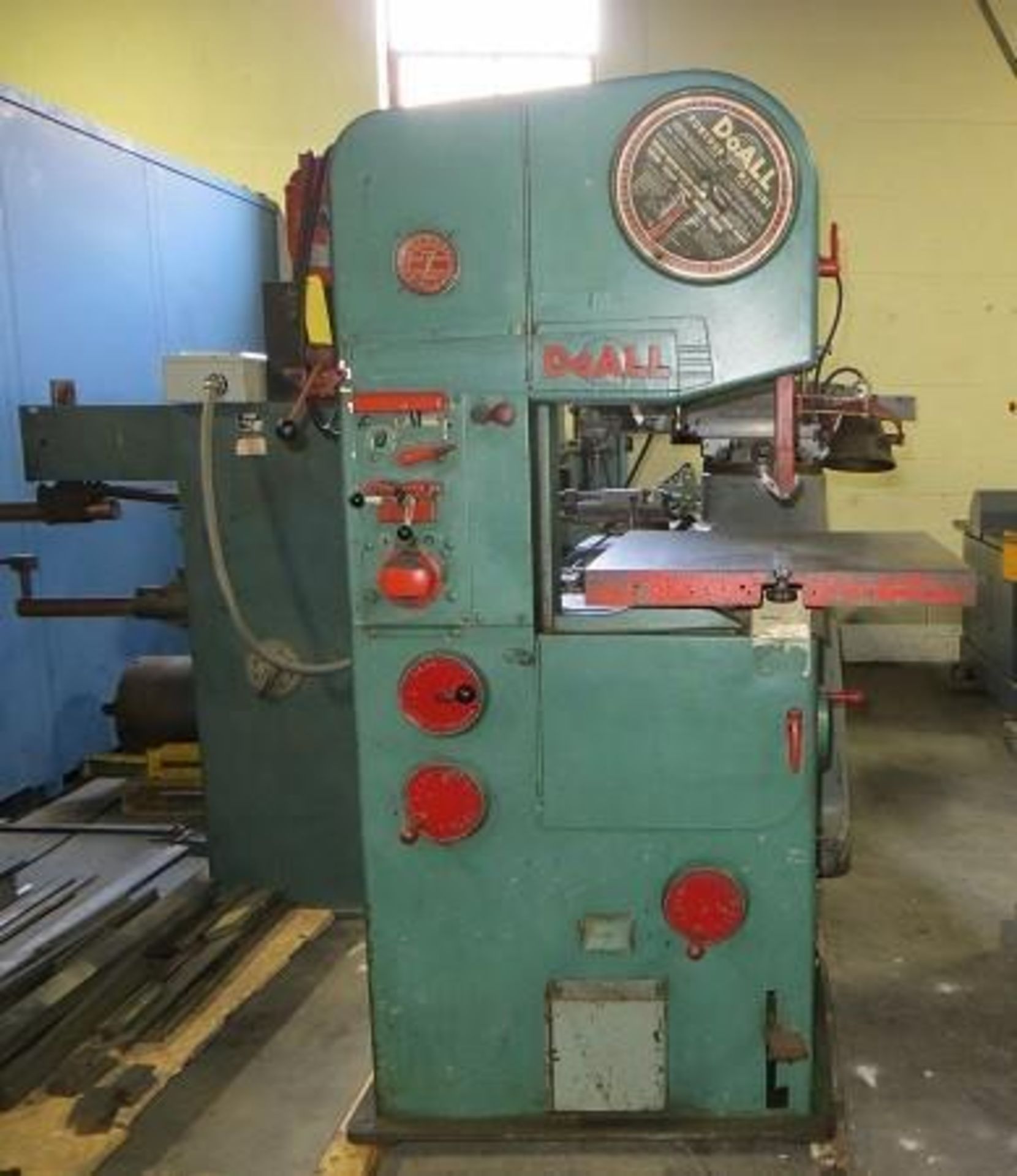 DOALL MODEL 16-2 16” VERTICAL BANDSAW