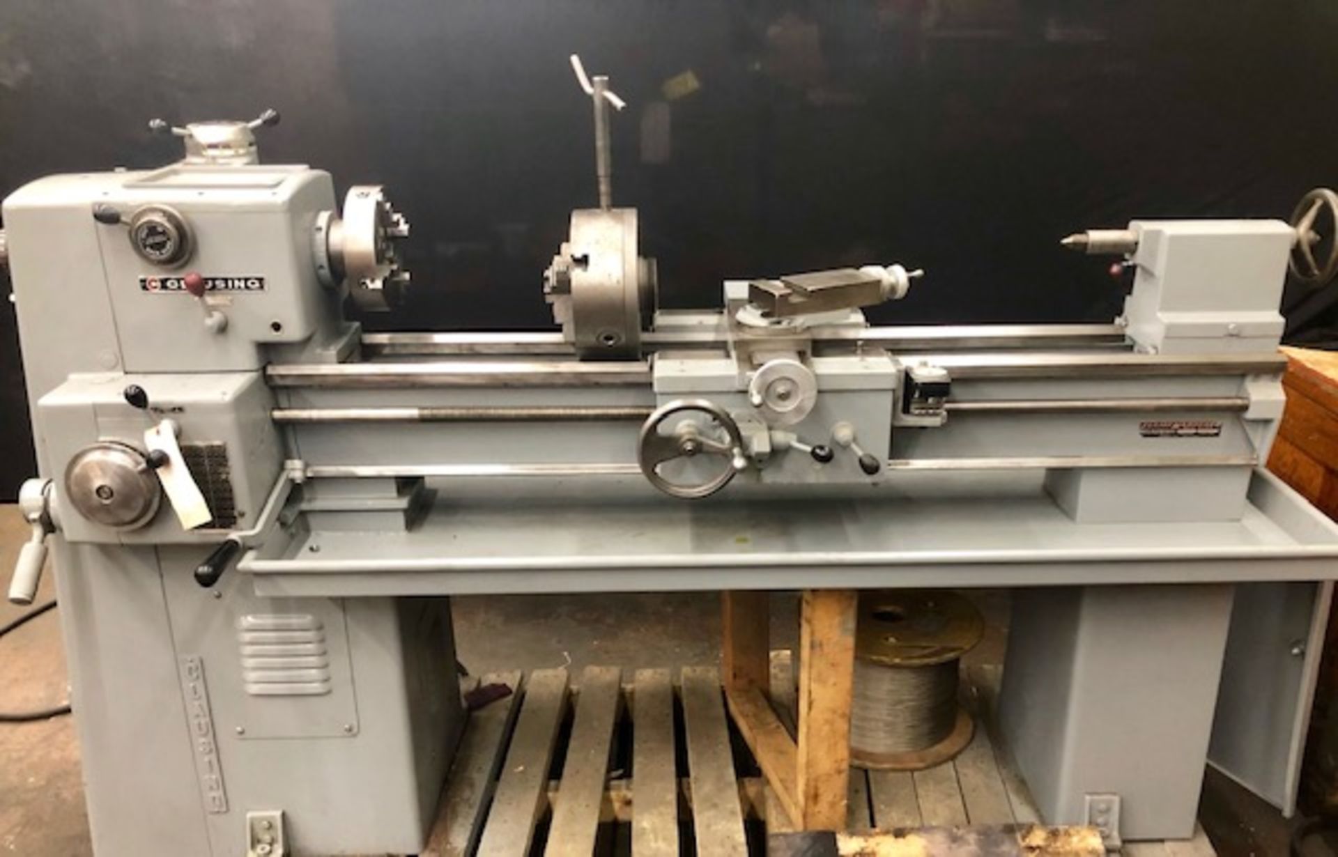 CLAUSING MDL. 6918 14" X 48" PRECISION LATHE