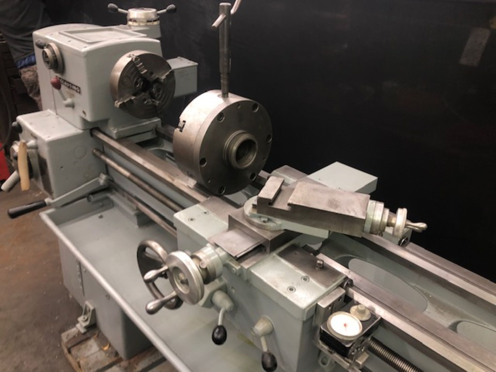CLAUSING MDL. 6918 14" X 48" PRECISION LATHE - Image 4 of 14