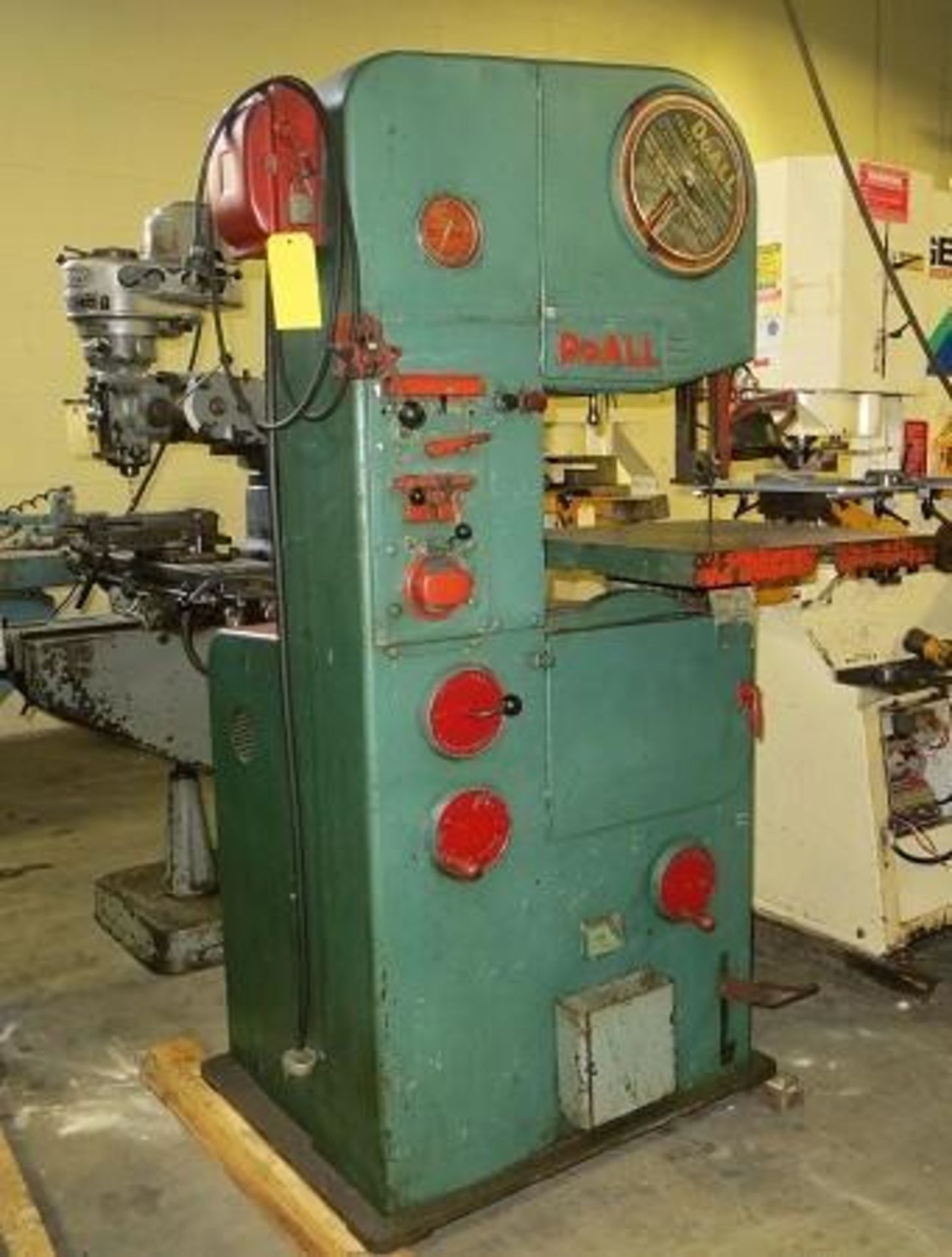 DOALL MODEL 16-2 16” VERTICAL BANDSAW - Image 2 of 3