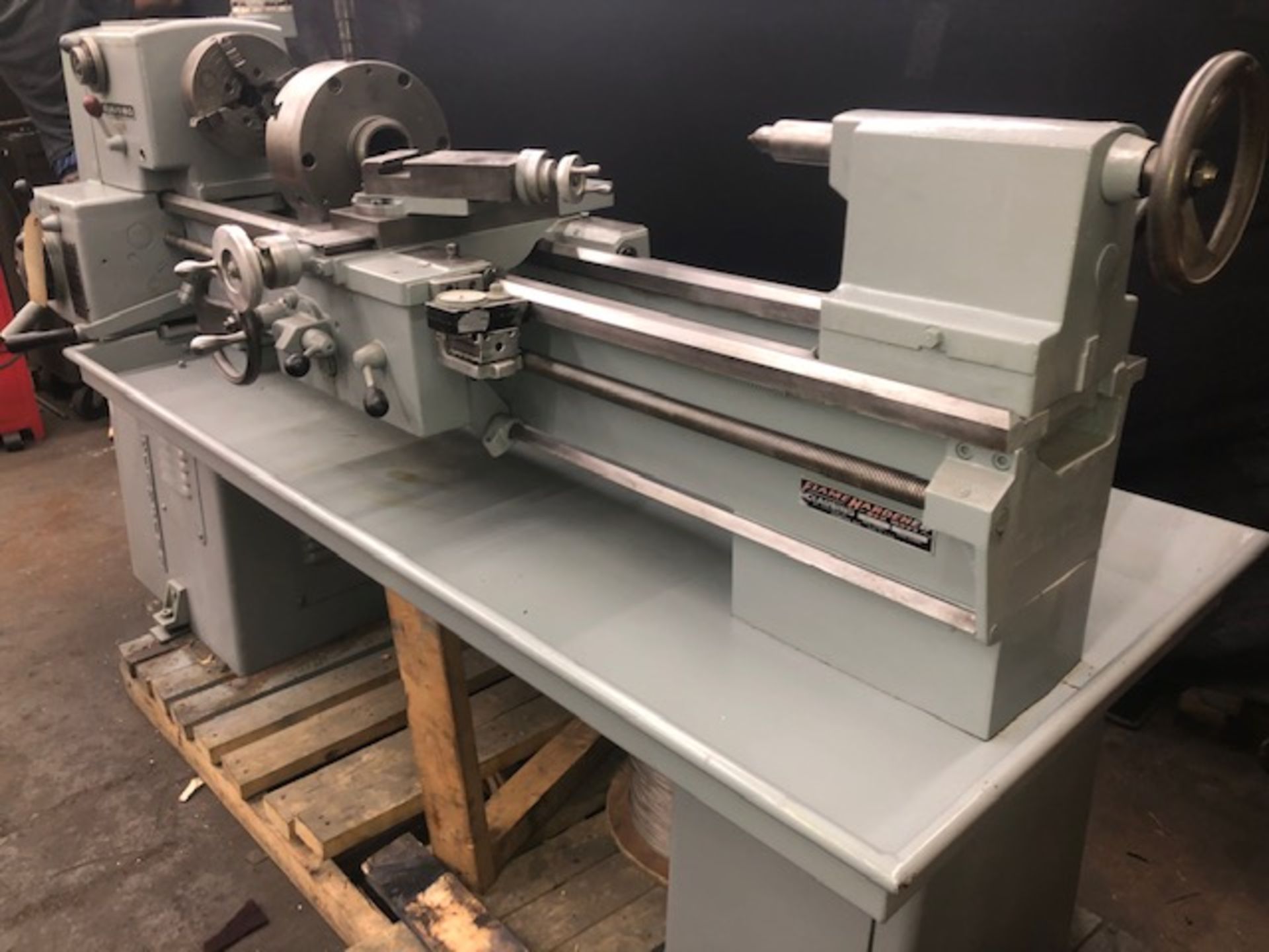 CLAUSING MDL. 6918 14" X 48" PRECISION LATHE - Image 3 of 14