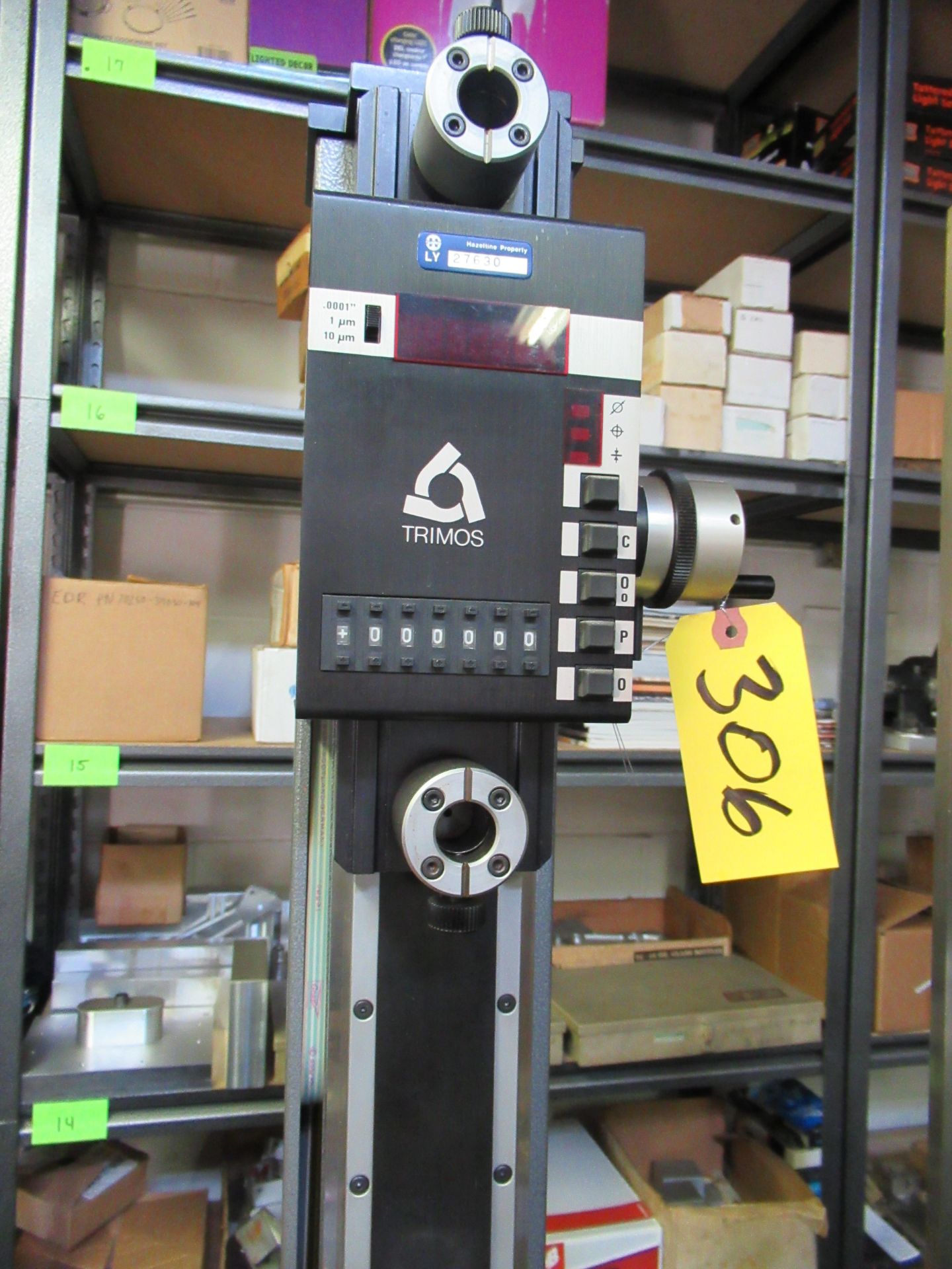 TRIMOS CHAVANNES SWISS TYPE VERTICAL HEIGHT GAGE, WITH ACCESSORIES, S/N: 14301212-4 - Image 2 of 7