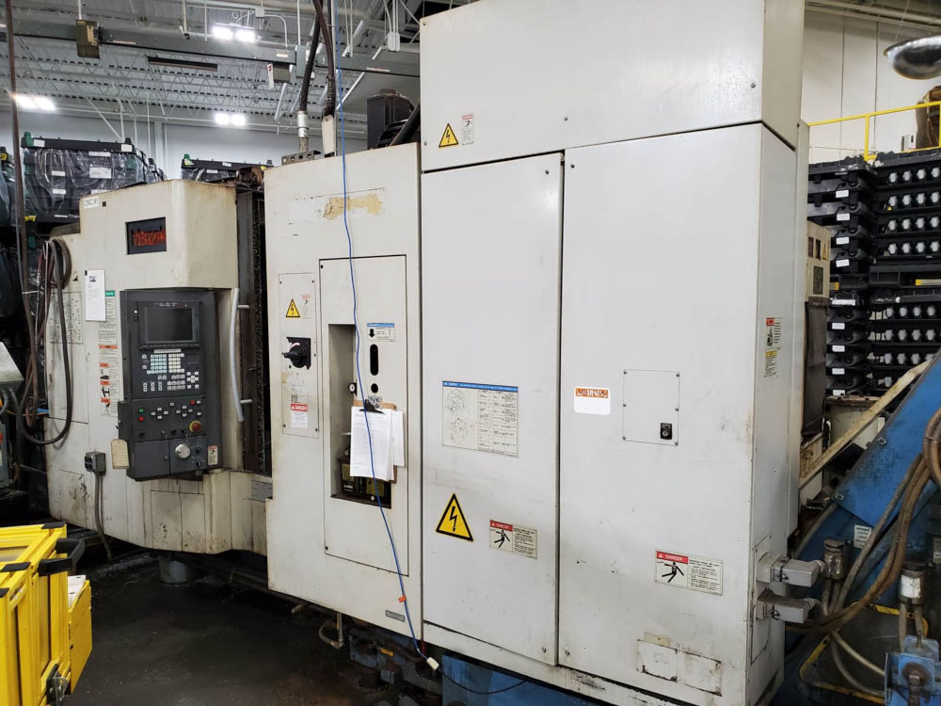 Mazak MDL PFH -4800 Horizontal Machining Center 40 Taper CNC, YR 2003, S/N 165676, Mazatrol Fusion - Image 5 of 9