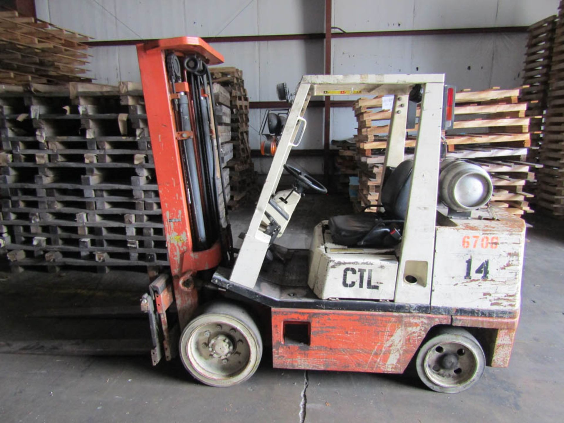 Nissan Forklift, 5000 LBS CAPACITY, MODEL KCUSHO2F35PV