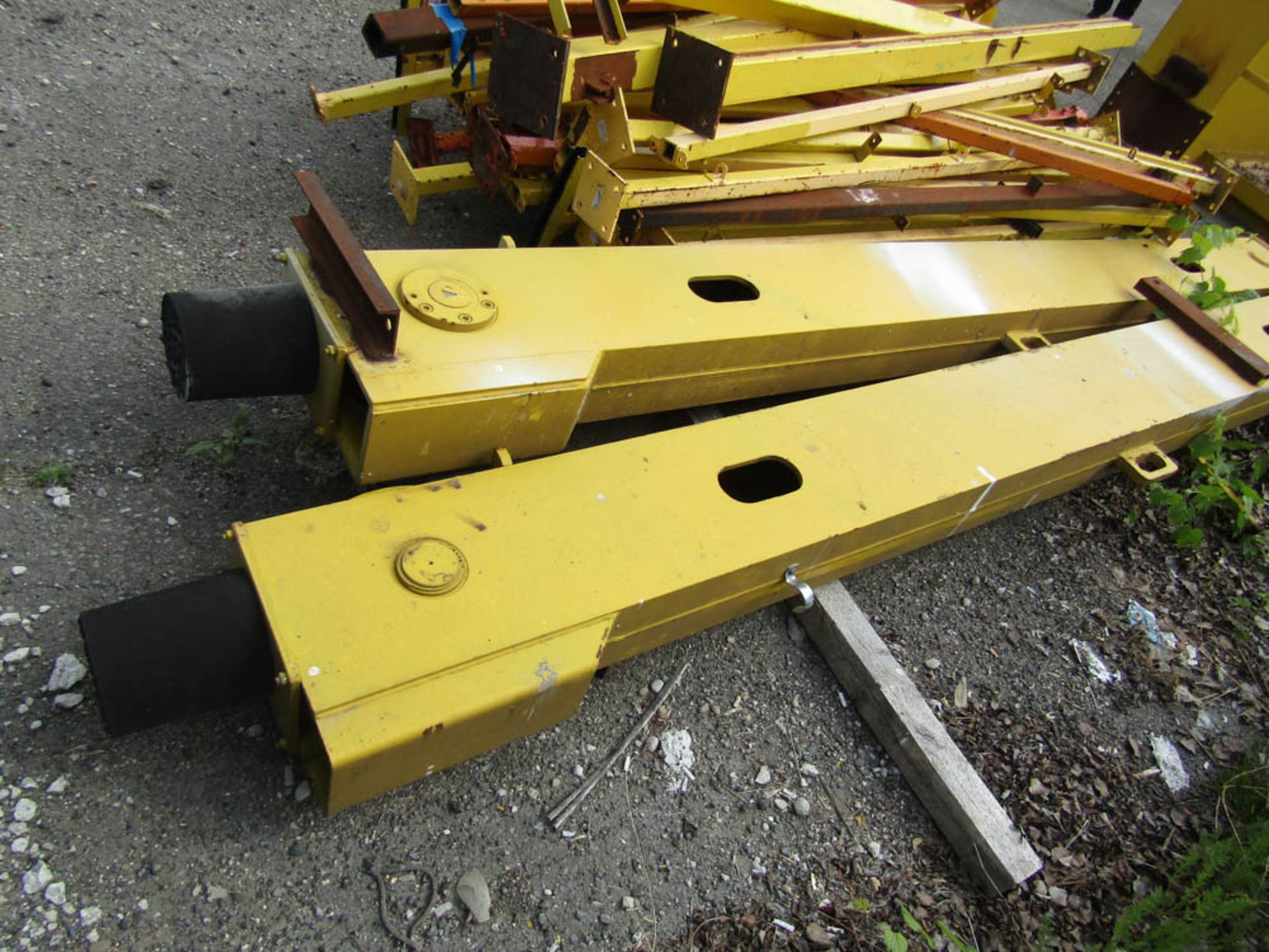 20 Ton x 50' 3" Span Wolverine Class C Bridge Crane with 20 ton Abus Hoist, S/N 10417 - Image 3 of 4