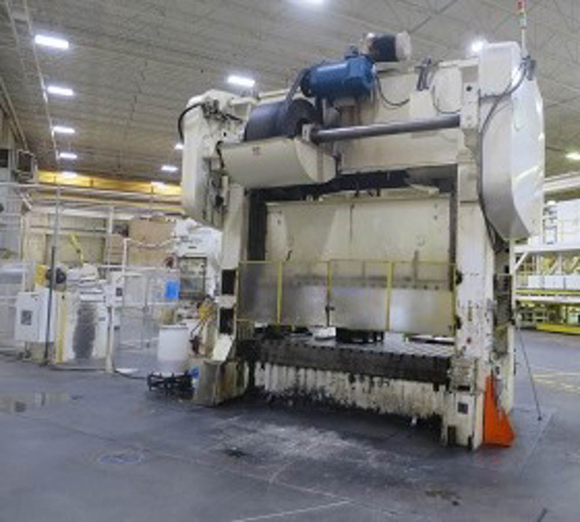 400-TON BROWN BOGGS MDL. S2-400-120-54 PRESS WITH COE FEED LINE, 12" STROKE, 25-70 STROKES PER - Image 7 of 7