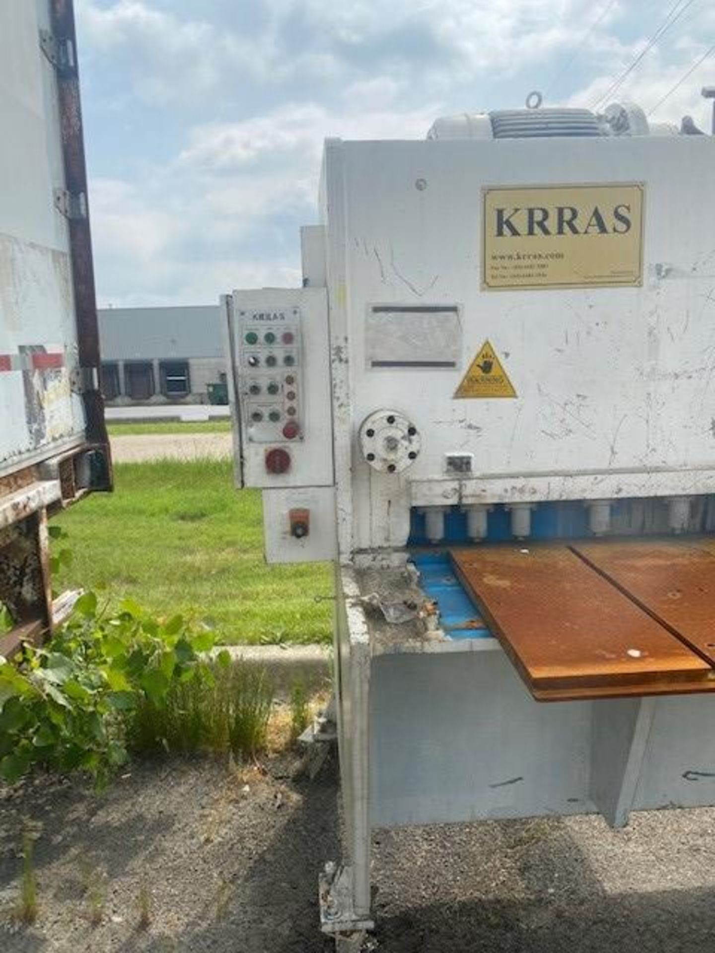 10' x 1/4" KRAAS MDL. RAS 306 POWER SHEAR - Image 3 of 4