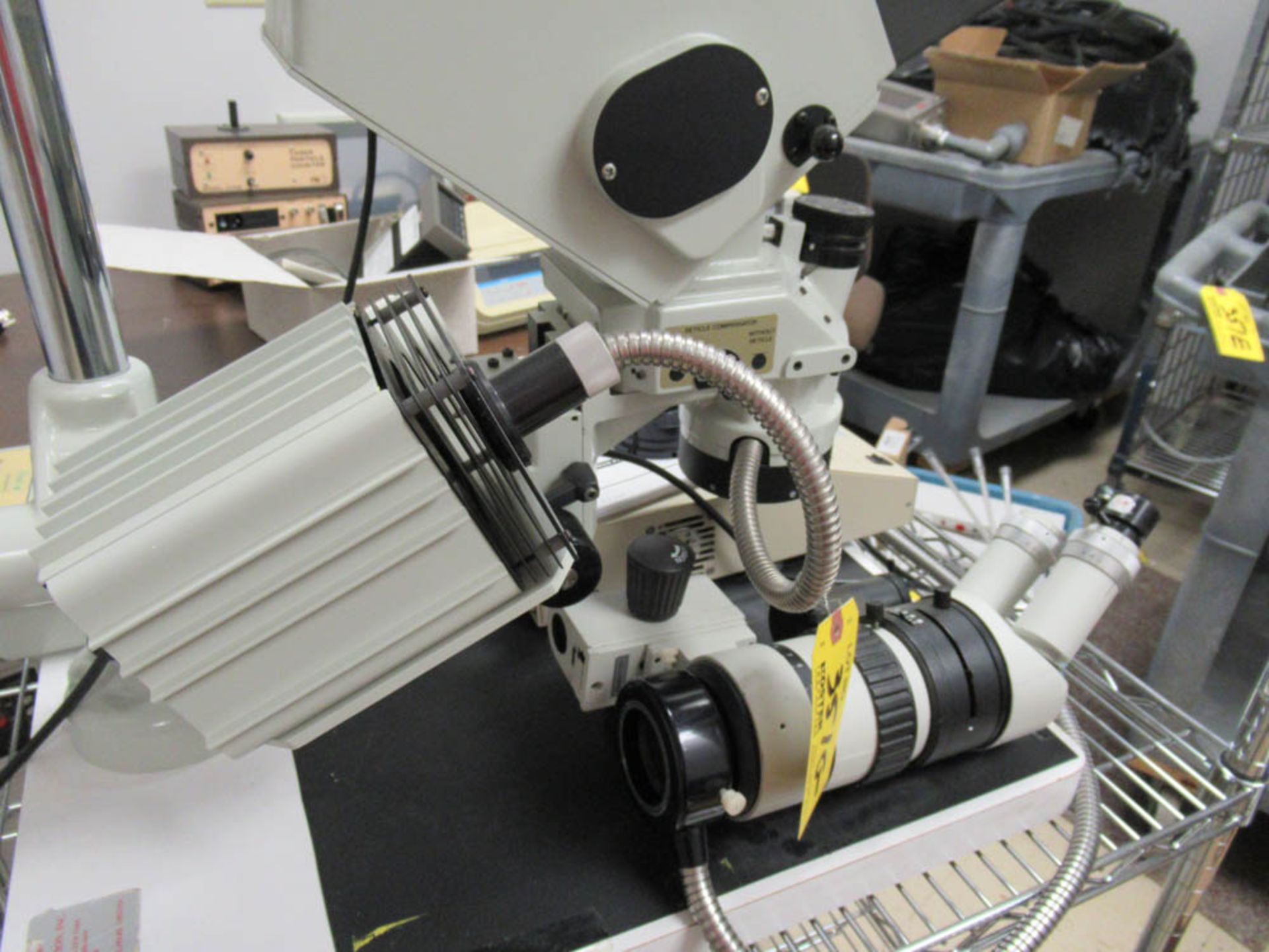 VISION TS4 STEREO DYNASCOPE WITH ASSORTED COMPONENTS & CART - Image 4 of 4