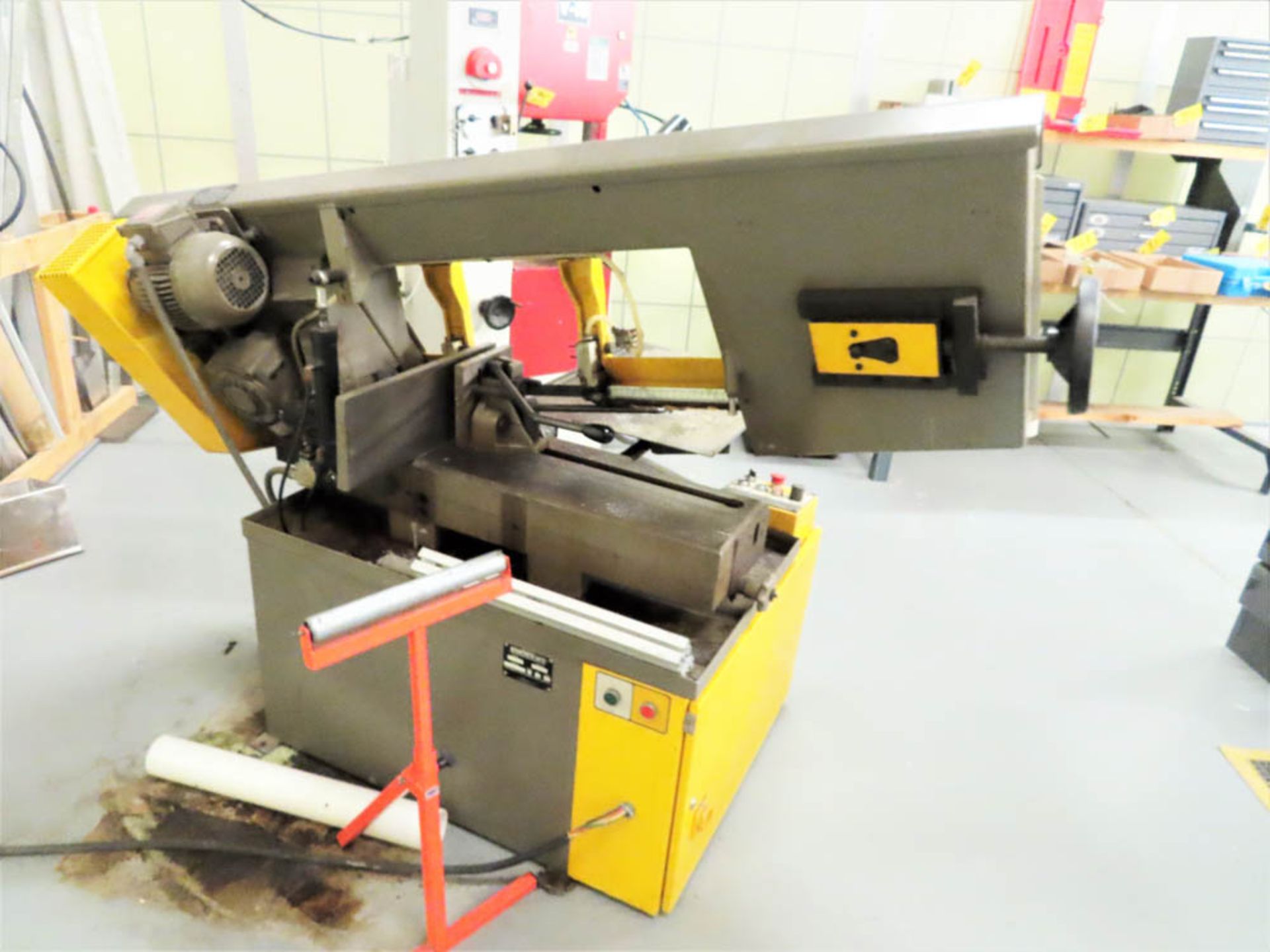 CLAUSING STARTRITE MDL. HB-250M HORIZONTAL BANDSAW, 10-SPEED, 1" BLADE, 15-300 IPM, 1.5KW MOTOR, - Image 3 of 7