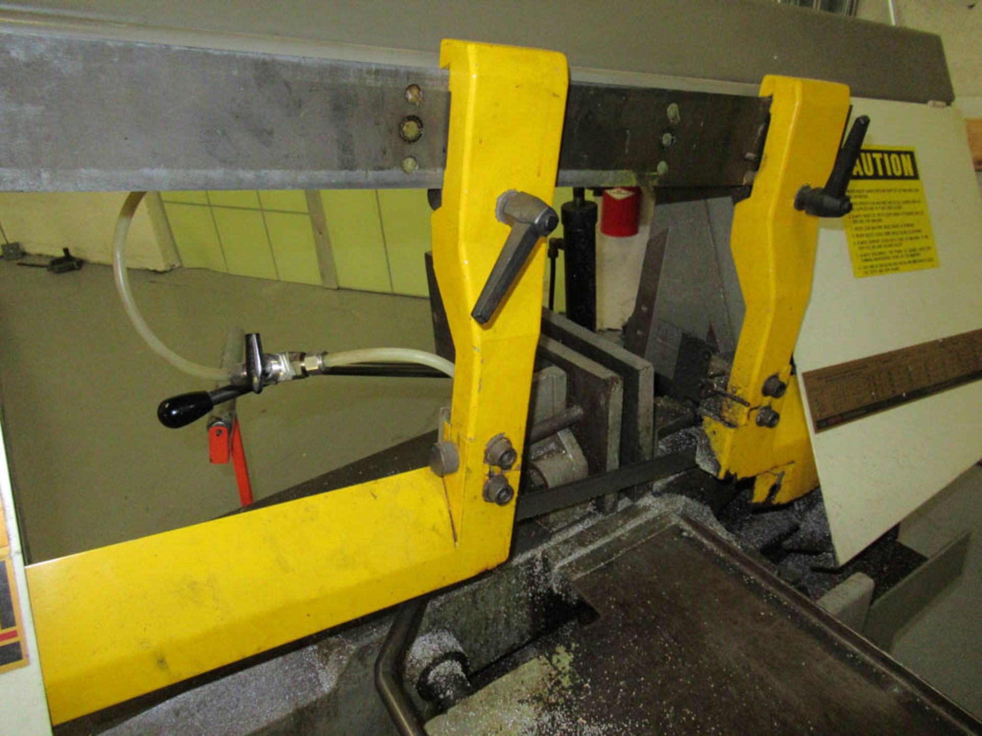 CLAUSING STARTRITE MDL. HB-250M HORIZONTAL BANDSAW, 10-SPEED, 1" BLADE, 15-300 IPM, 1.5KW MOTOR, - Image 6 of 7