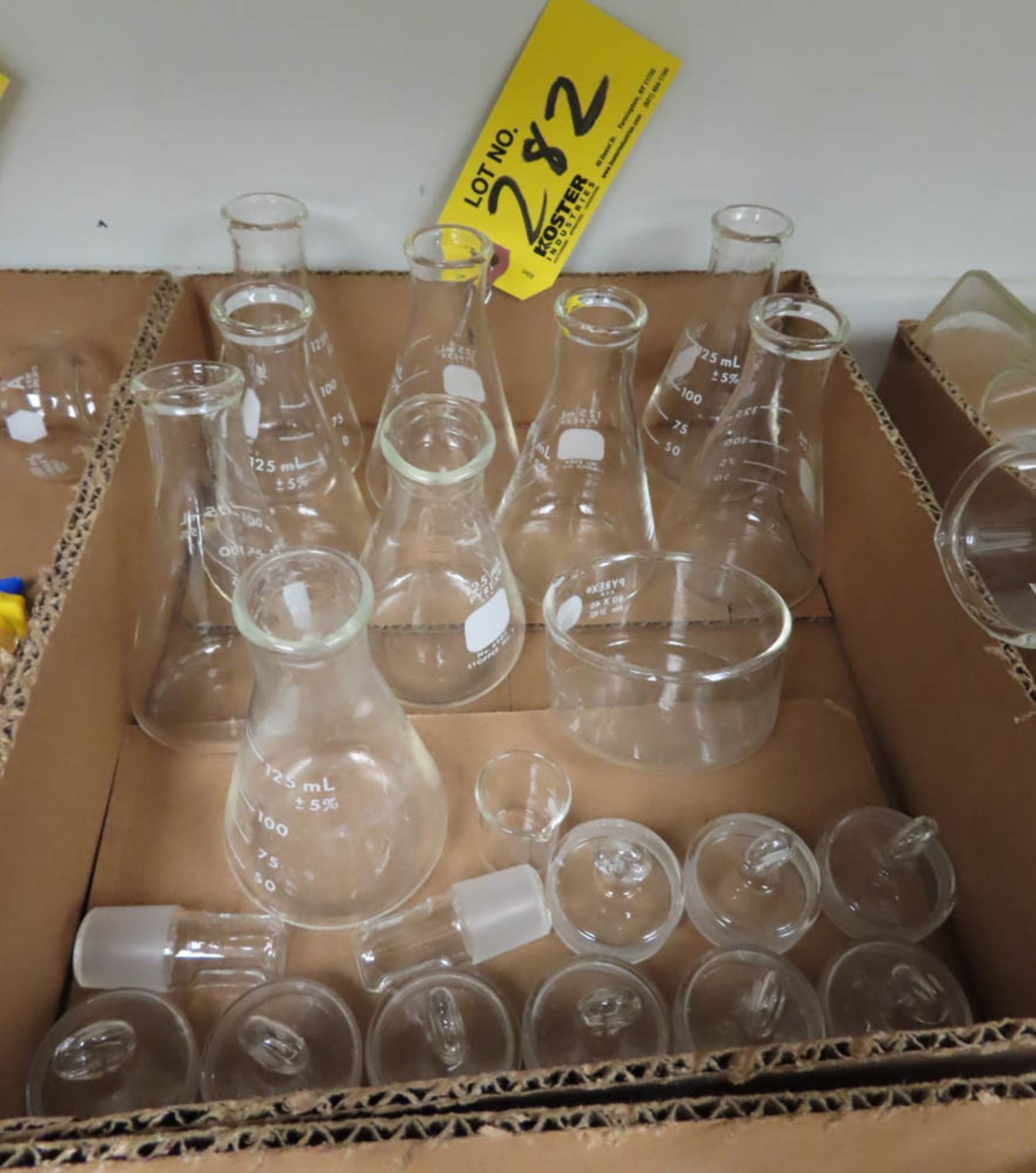 125ML BEAKERS BY PYREX