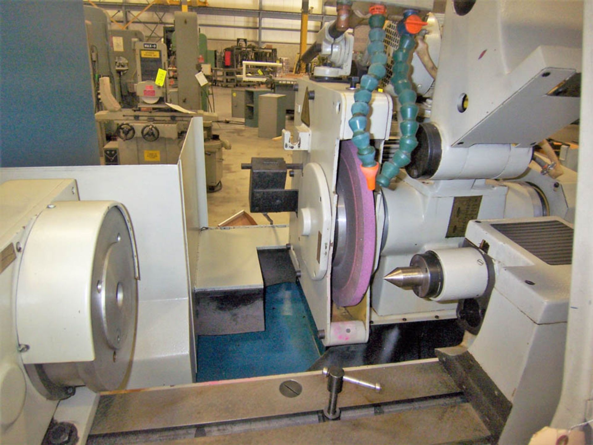 TARNOW MODEL RUP-28 UNIVERSAL CYLINDRICAL GRINDER WITH INTERNAL GRINDING ATTACHMENT, MAXIMUM SWING - Image 3 of 5