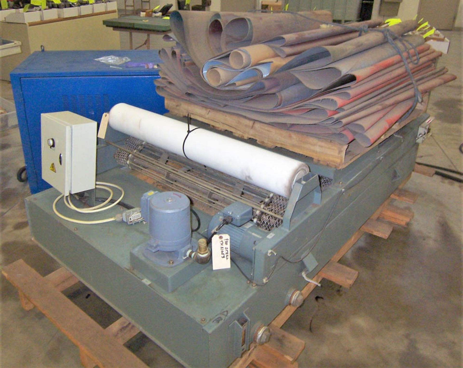 JONSEN PRO-STEEL MODEL SG1300-WJS WET TYPE WIDE BELT SANDER, MAXIMUM WORKING WIDTH: 50”, MAXIMUM - Image 4 of 5